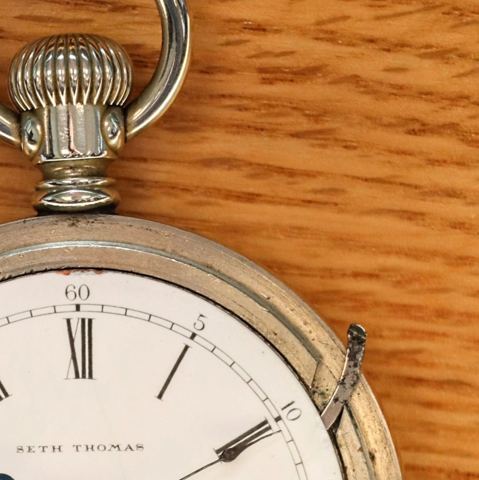 1900 SETH THOMAS Pocket Watch Openface 18s Grade 106 Lever Set 11 Jewels - Made in U.S.A. - Image 11