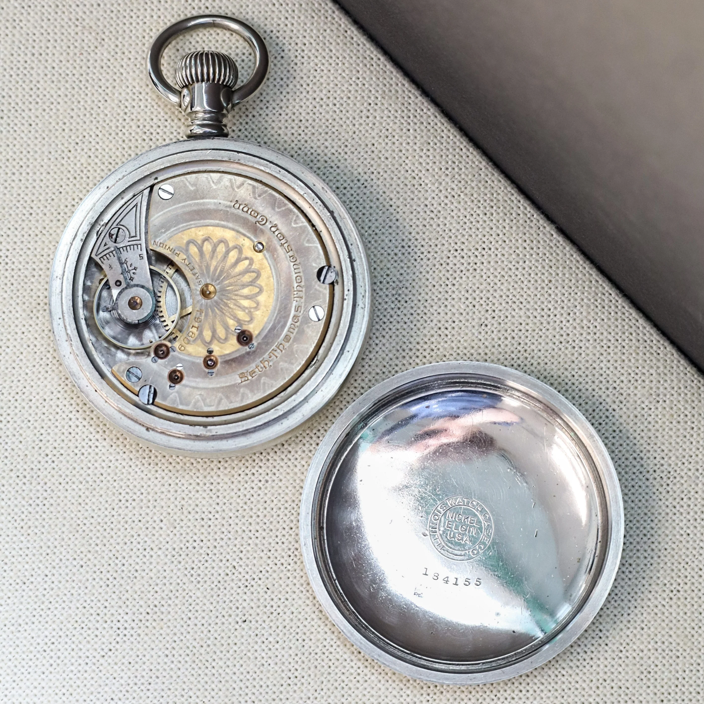 1900 SETH THOMAS Pocket Watch Openface 18s Grade 106 Lever Set 11 Jewels - Made in U.S.A. - Image 14