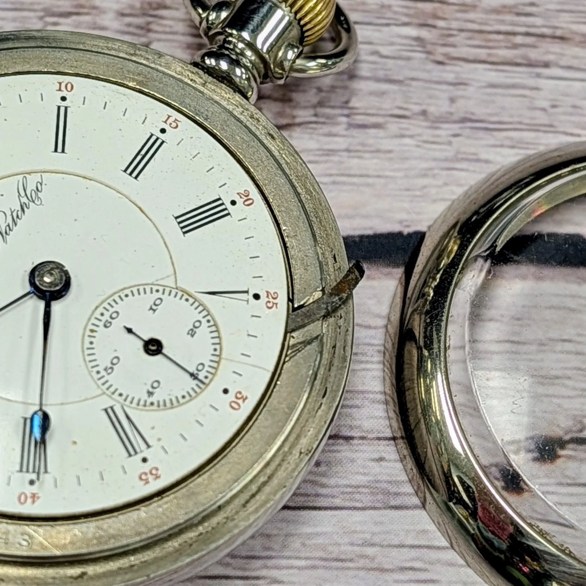 1903 Hampden Dueber Grand Railroad Pocket Watch 17 Jewels 18s Lever-set U.S.A. - Image 10