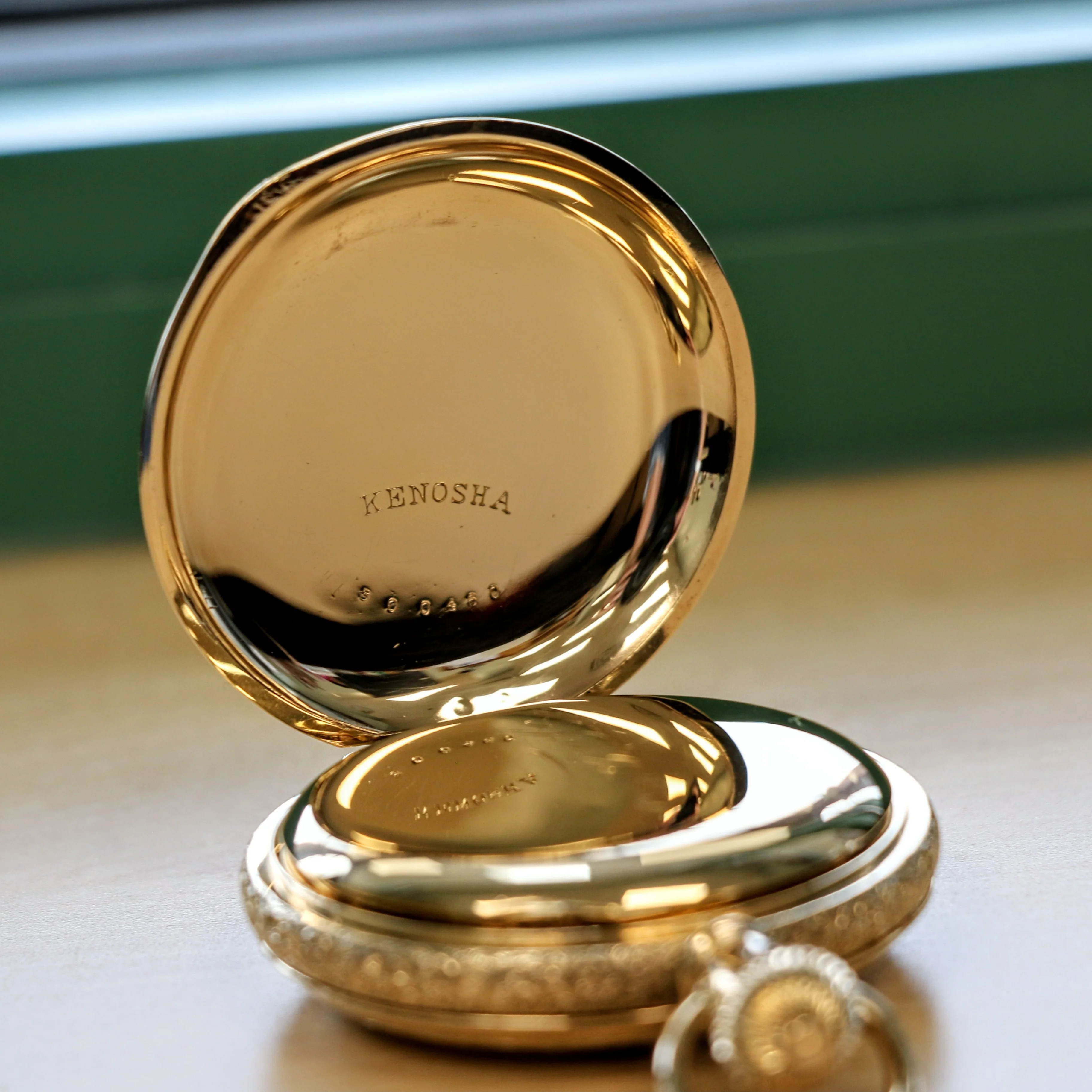 1903 WALTHAM Waltham Pocket Watch 18s 17 Jewels Grade 825 - VERY RARE Kenosha Hunter Case - Image 11
