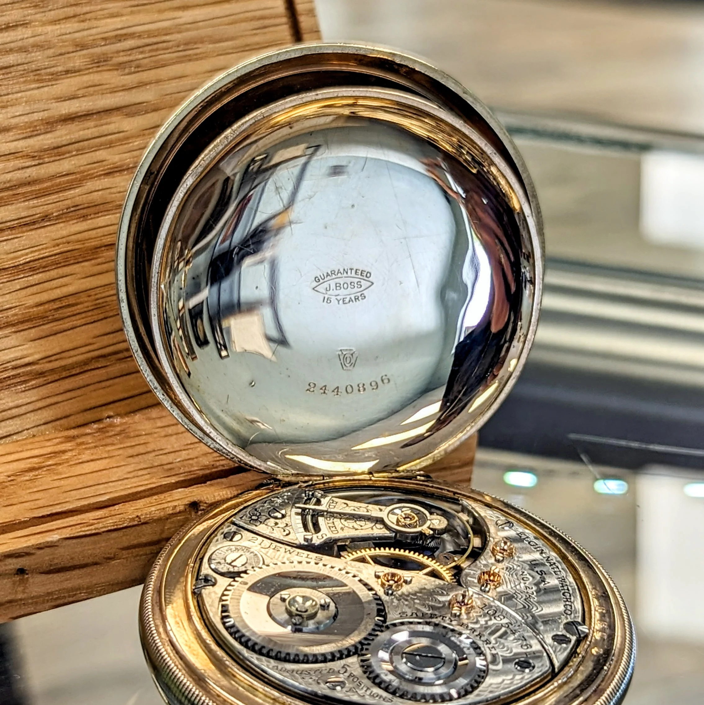 1904 ELGIN Railroad Pocket Watch 18s Grade No. 274 21 Jewels Hunter Case - RARE! - Image 16