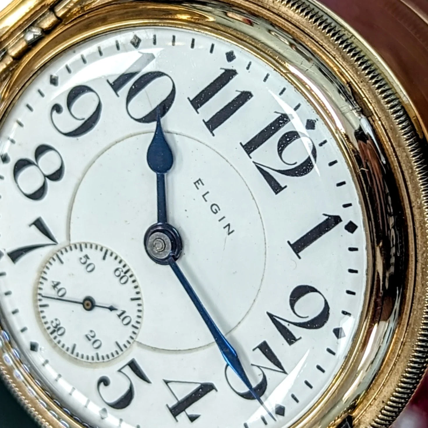 1904 ELGIN Railroad Pocket Watch 18s Grade No. 274 21 Jewels Hunter Case - RARE! - Image 9
