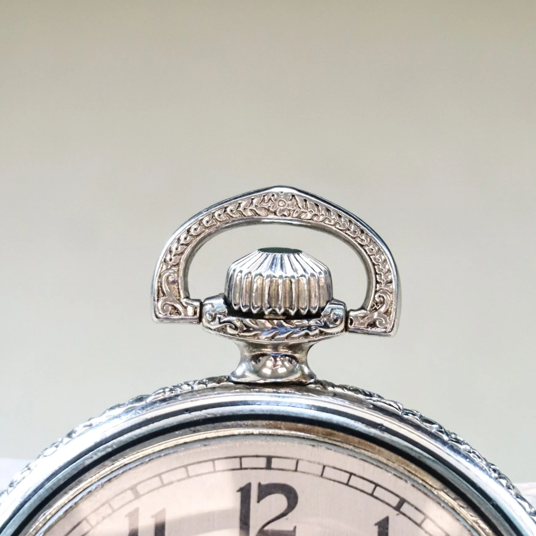 1904 WALTHAM Dress Pocket Watch Openface 12s Grade Riverside 19 Jewels Fancy Engraved Case - Image 6
