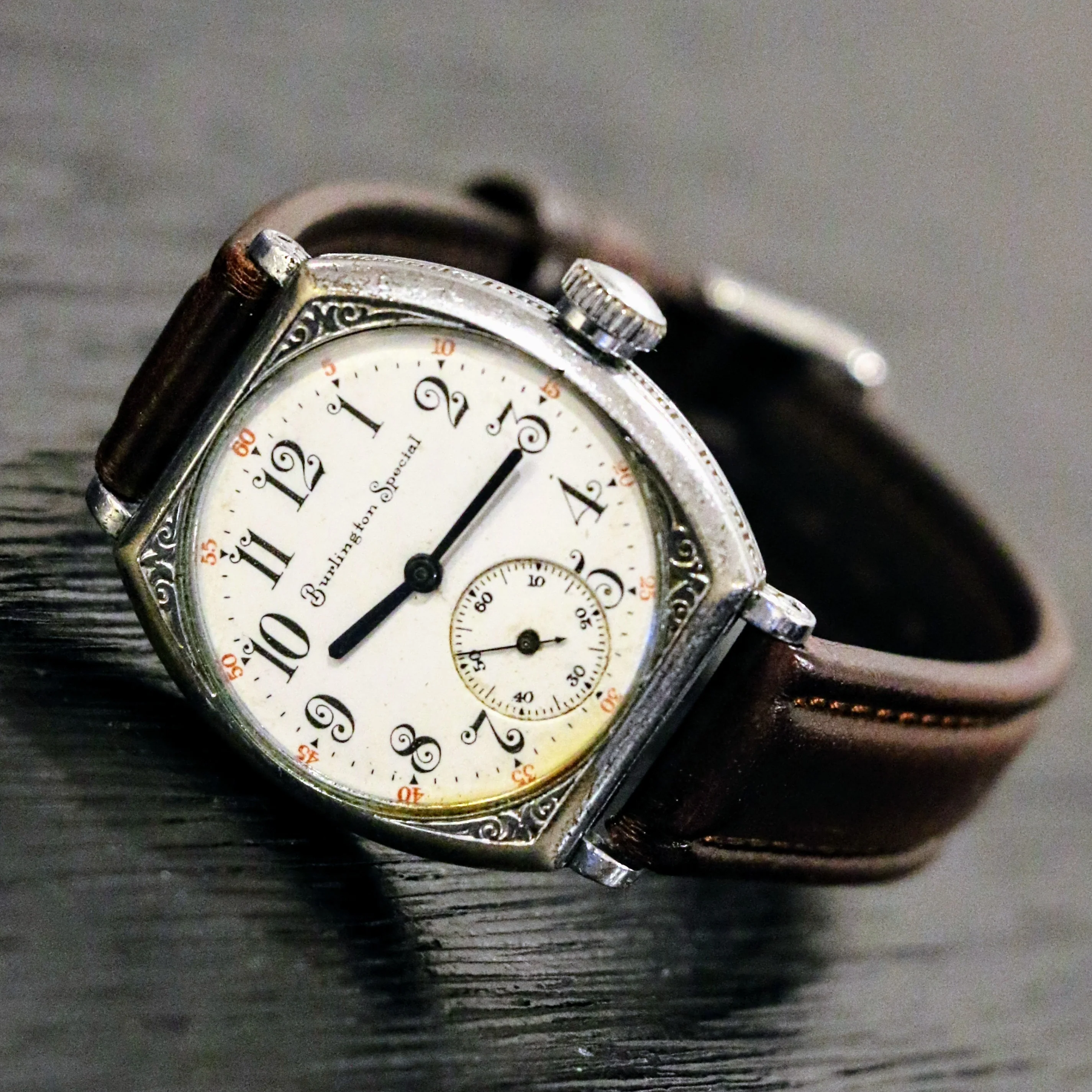 1907 BURLINGTON SPECIAL Art Deco Wristwatch Grade 37 U.S.A. Watch - Image 9