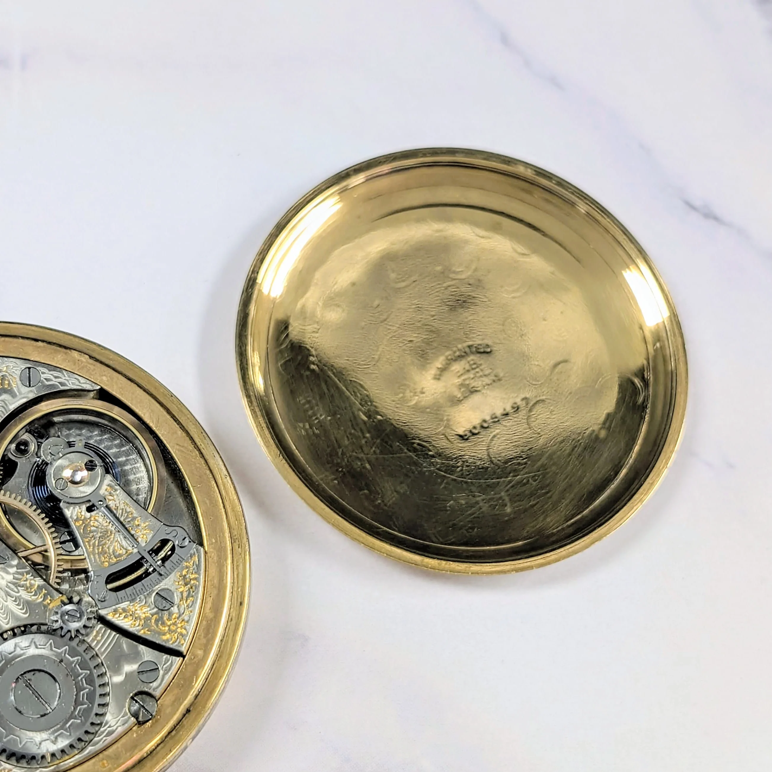 1910 Elgin B.W. Raymond Pocket Watch 18s Railroad Grade 240 Lever 19J Up Down Indicator - Image 11