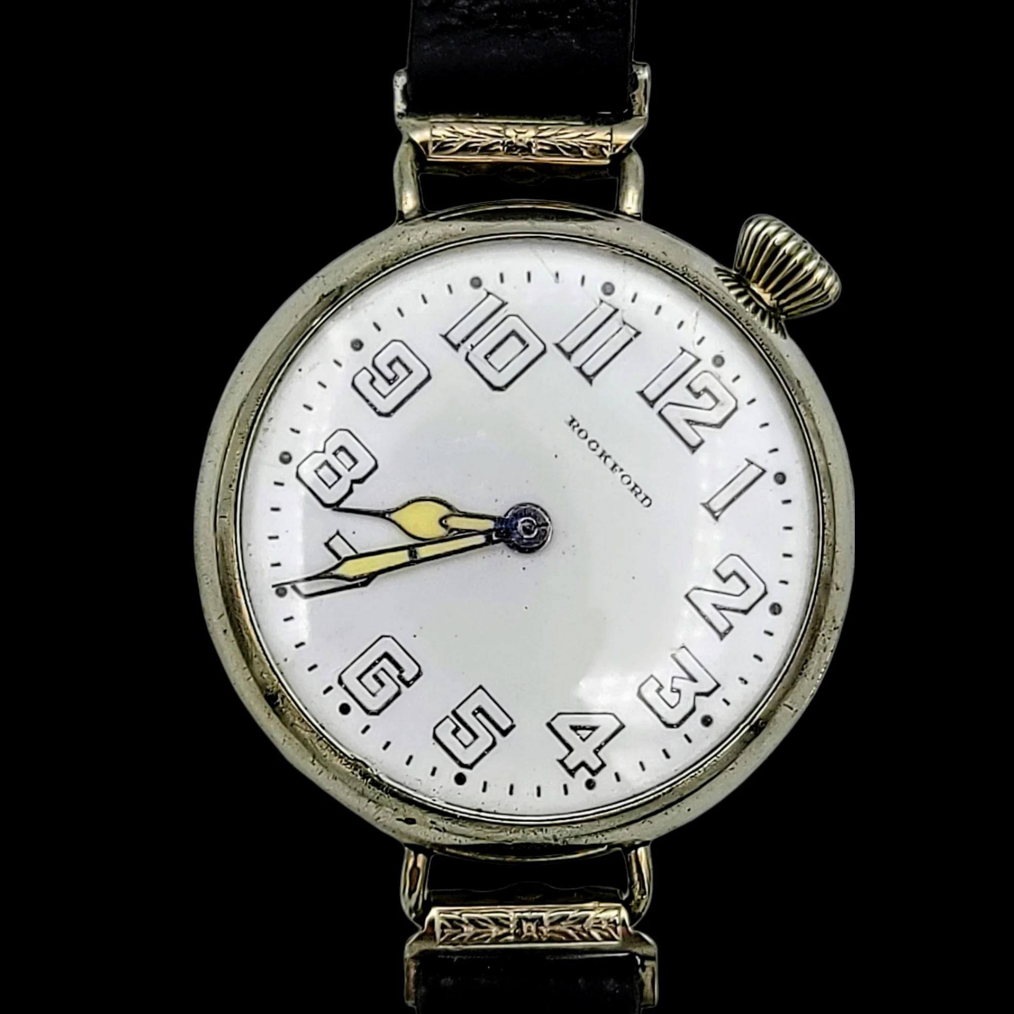 1910 ROCKFORD Trench Watch 15 Jewels Grade 164 - Image 8