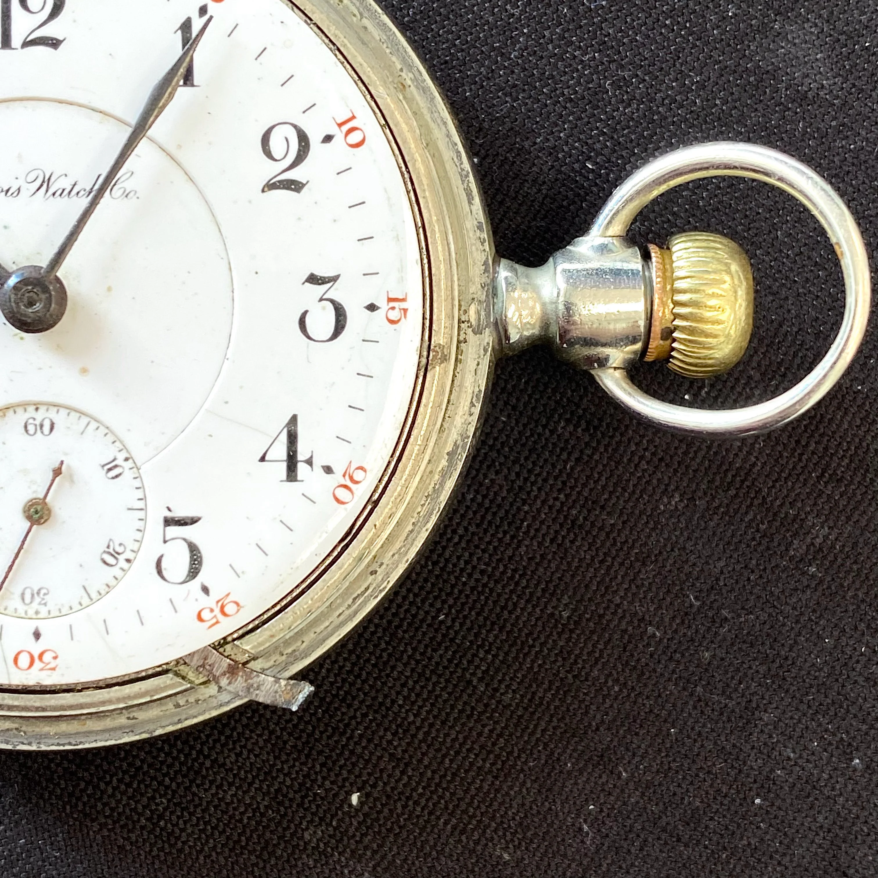 1912 ILLINOIS Pocket Watch Openface 18s Grade 69 Lever Set 17 Jewels Vintage Timepiece - Image 11