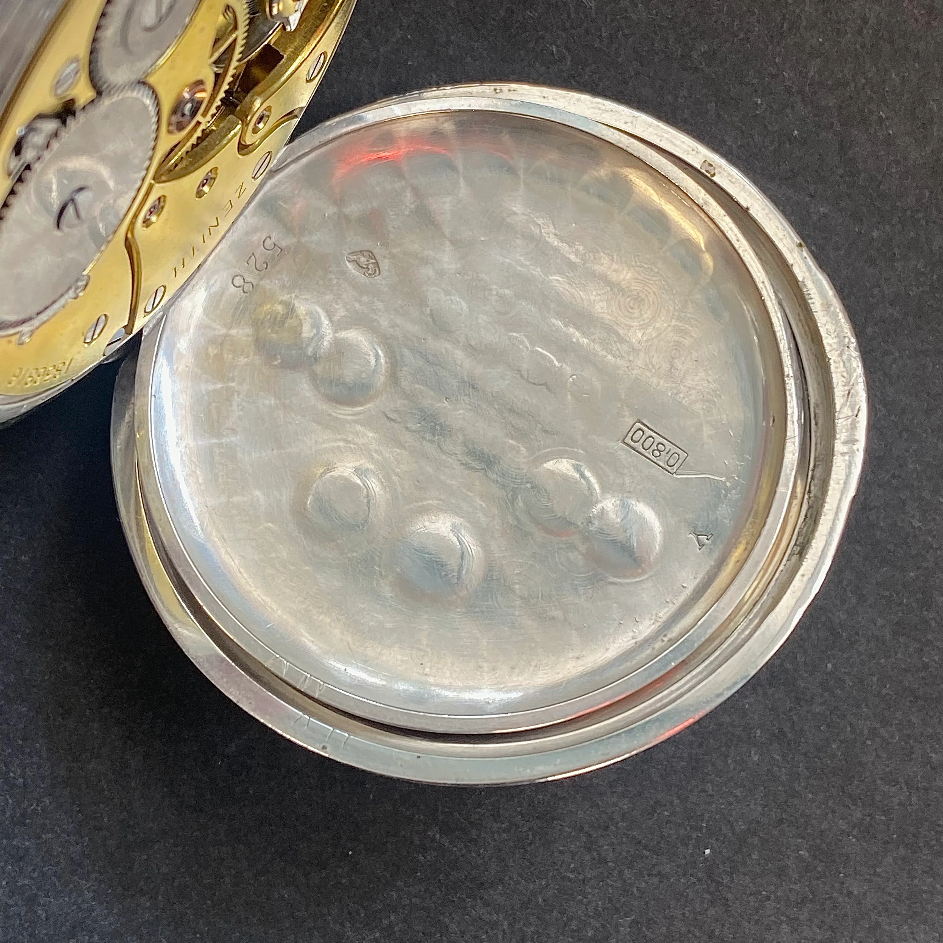 1913 ZENITH Pocket Watch Grand Prix Paris 1900 16 Rubis Openface .800 Silver Case - Image 18