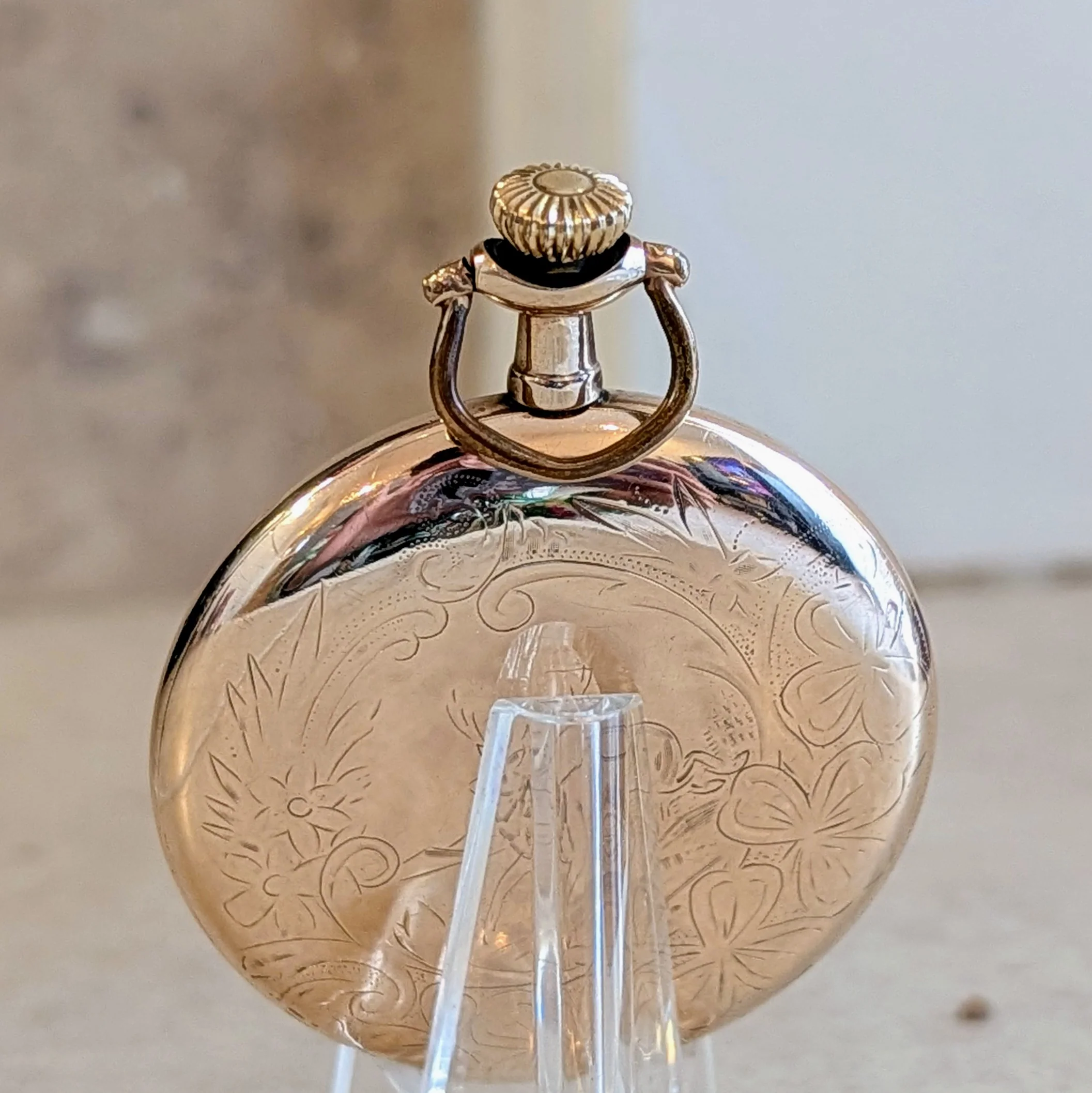 1914 Burlington Special Pocket Watch 19 Jewels Grade 274 12s Open Face G.F. Case - Image 4