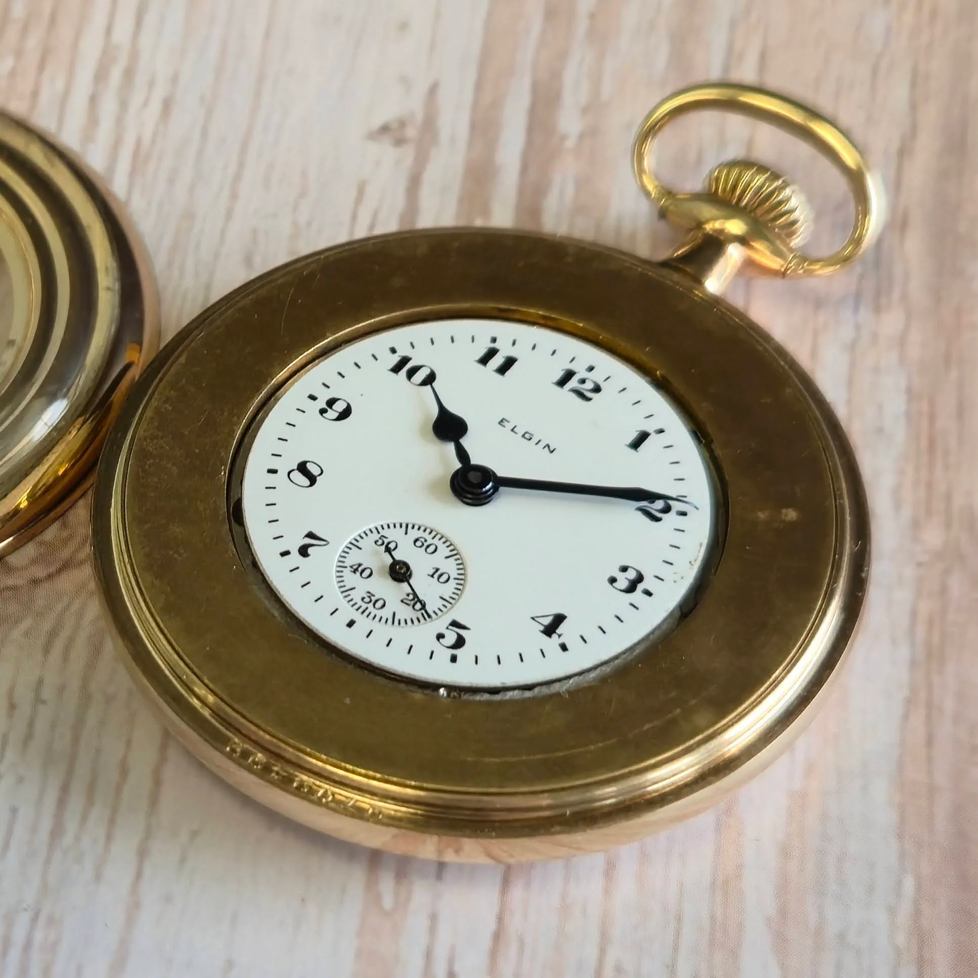 1918 Elgin “Opera” 3s Pocket Watch 7 Jewels Grade 463 Gold Filled Case U.S.A. - Image 10