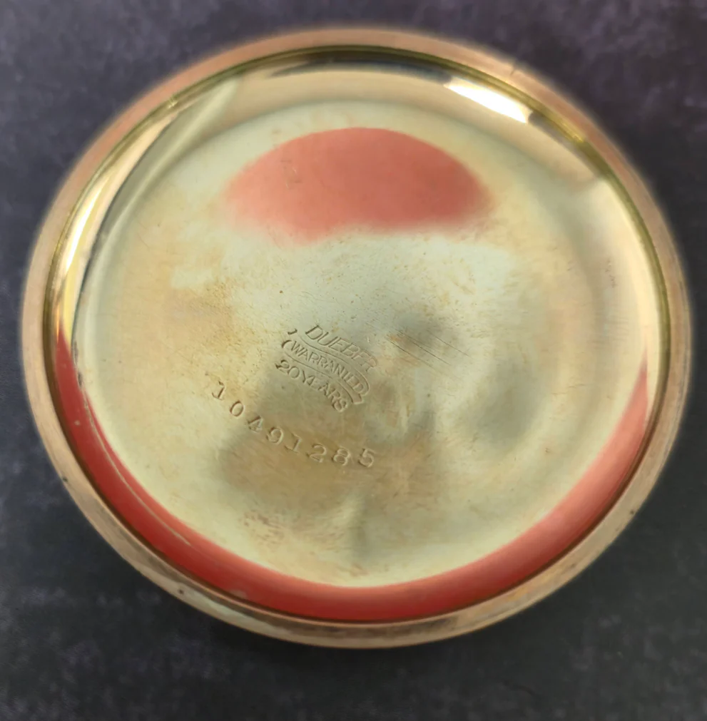 1919 ELGIN Pocket Watch Openface 16s Lever Set G.F. Grade 466 17J ADJ. U.S.A. - Image 11