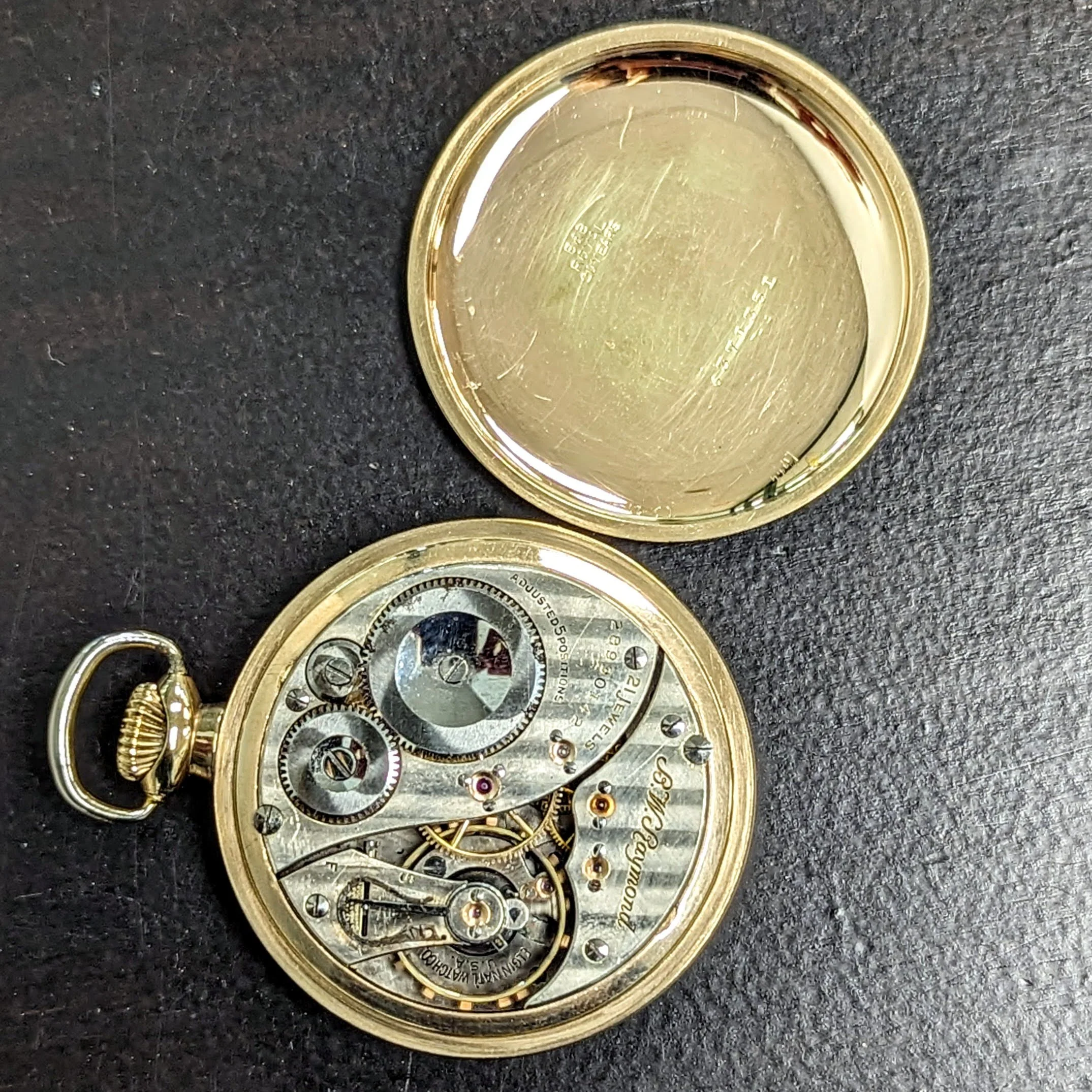 1926 ELGIN Elgin B.W. Raymond Pocket Watch 16s 21 Jewels Grade 472 5 ADJ Vintage USA Made - Image 14