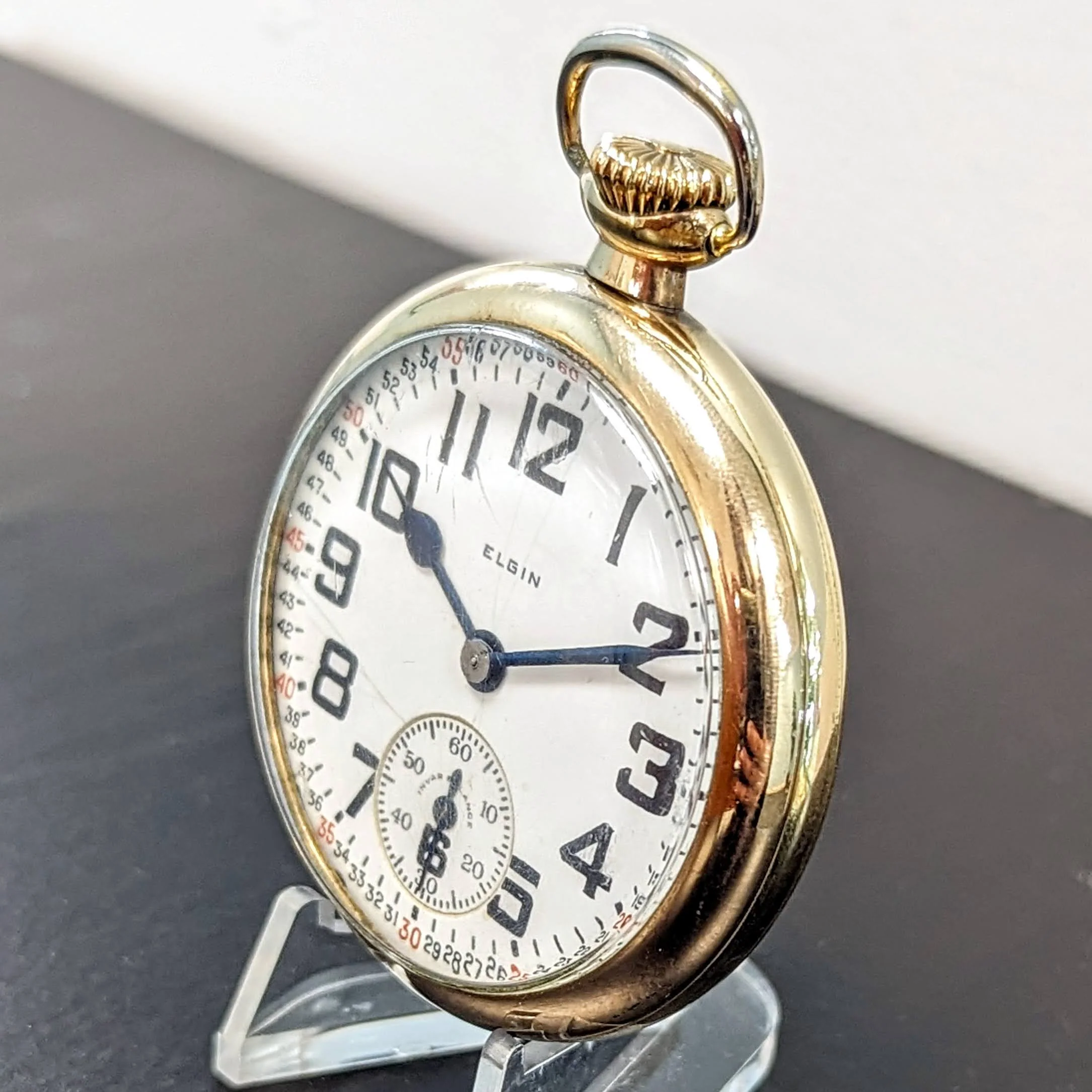1926 ELGIN Elgin B.W. Raymond Pocket Watch 16s 21 Jewels Grade 472 5 ADJ Vintage USA Made - Image 5