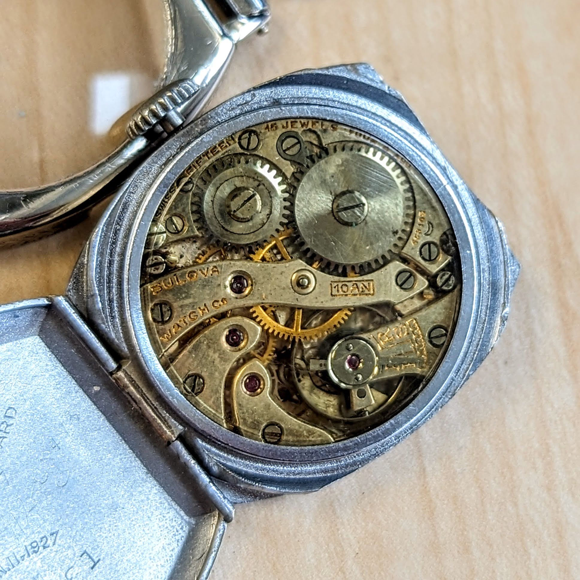 1928 BULOVA Spartan Watch 15 Jewels Cal. 10AN Art Deco Wristwatch - Image 19