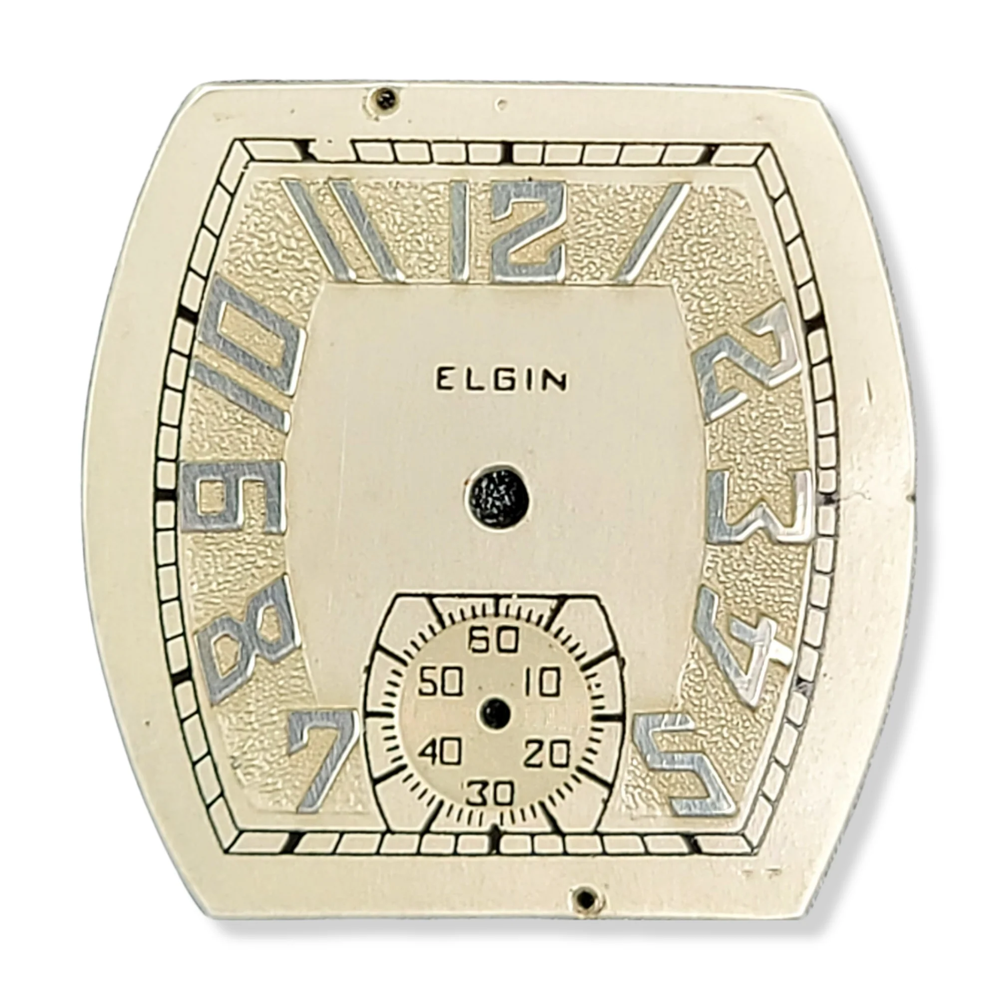 1930 ELGIN 14K White Gold Watch 15 Jewels Grade 428 - Image 15