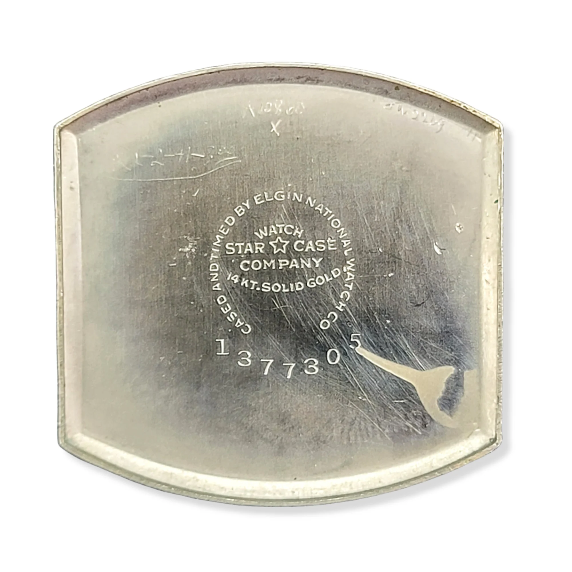 1930 ELGIN 14K White Gold Watch 15 Jewels Grade 428 - Image 21