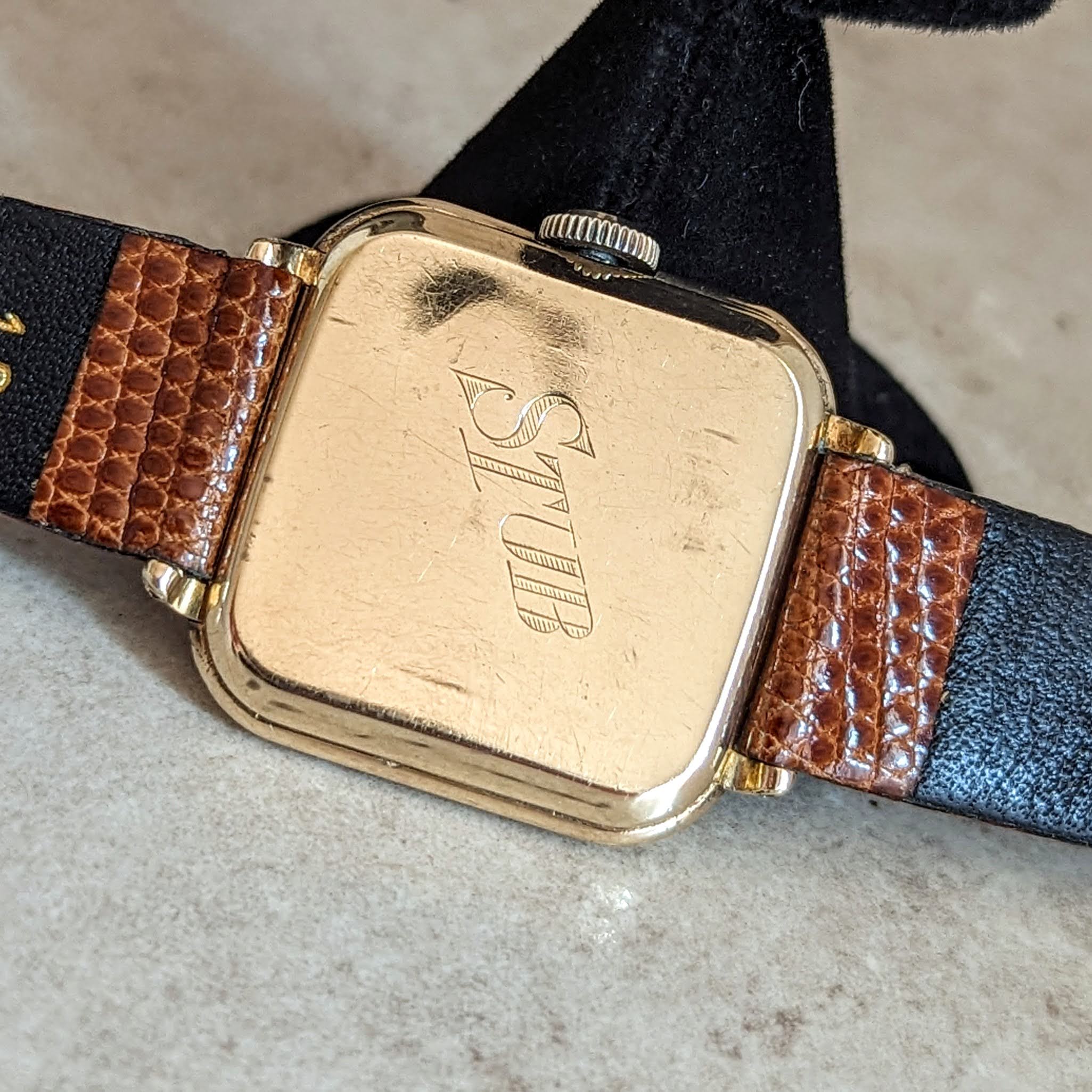 1930 ELGIN Wristwatch 15 Jewels Grade 428 Art Deco 14K GF U.S.A. Vintage Watch - Image 15