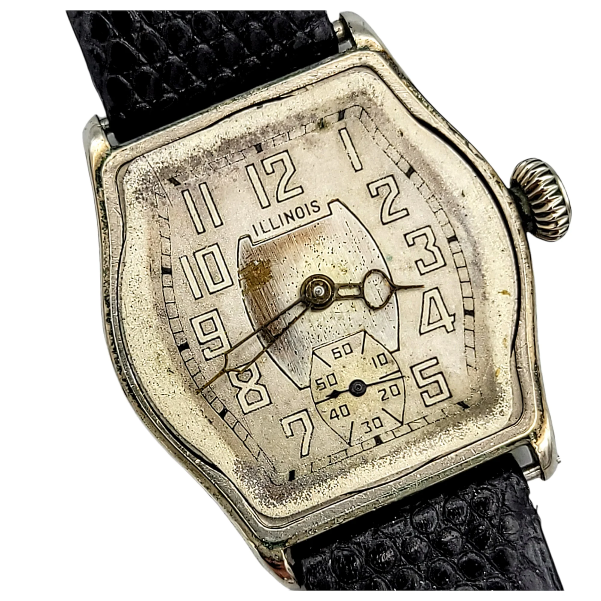 1930 ILLINOIS Watch Company "Mate" Wristwatch - Image 10