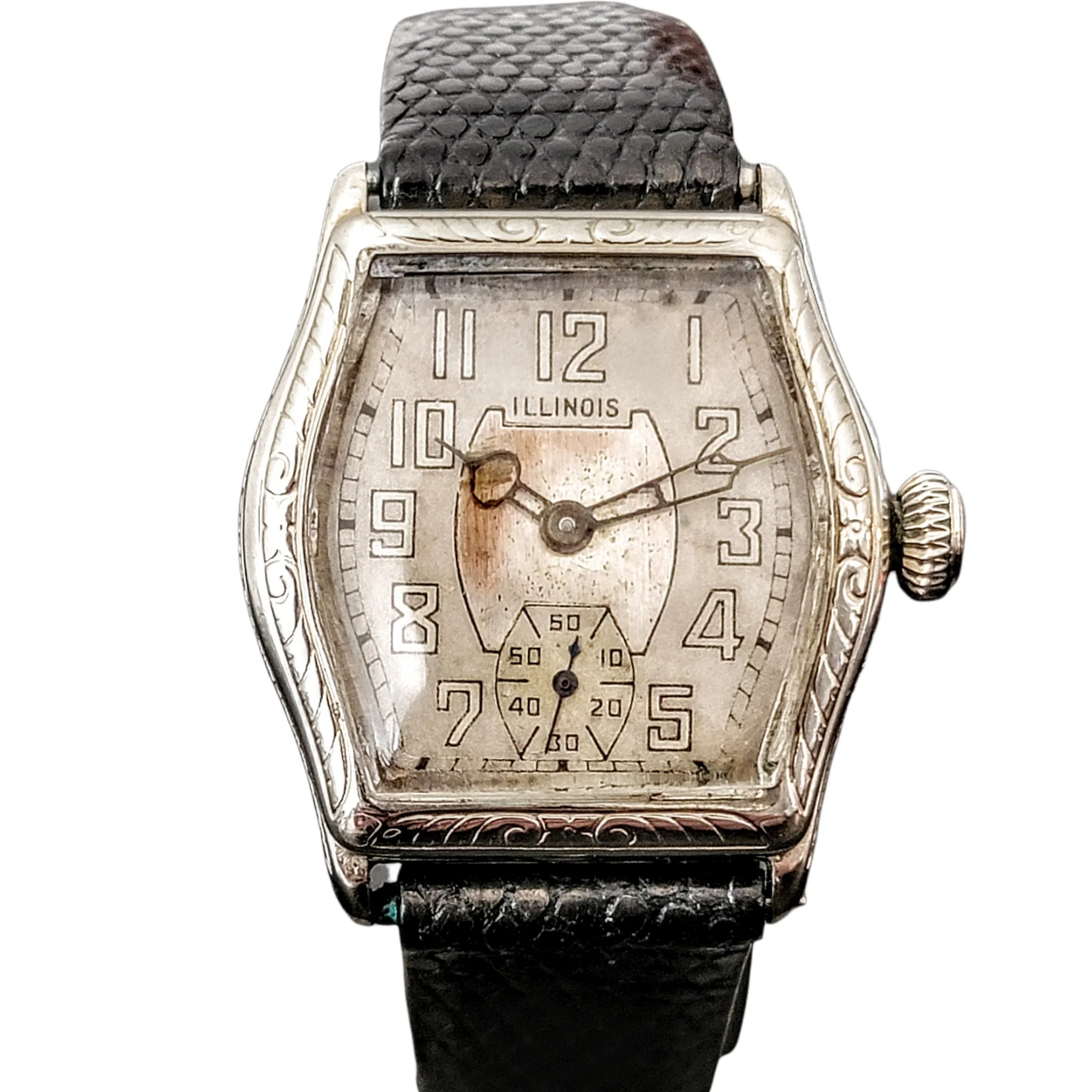 1930 ILLINOIS Watch Company "Mate" Wristwatch - Image 11