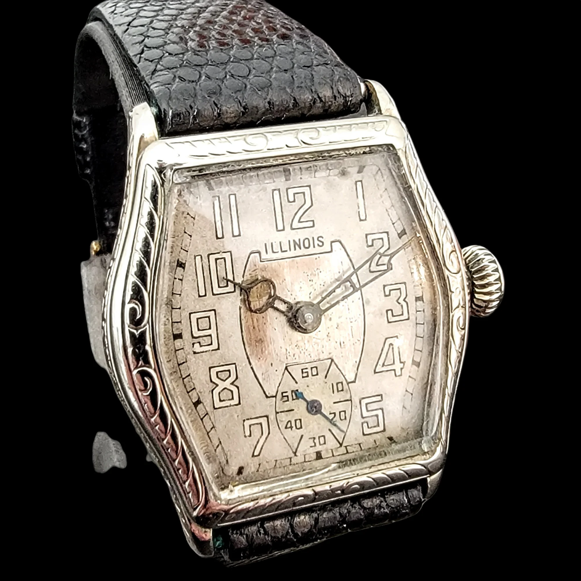 1930 ILLINOIS Watch Company "Mate" Wristwatch - Image 5