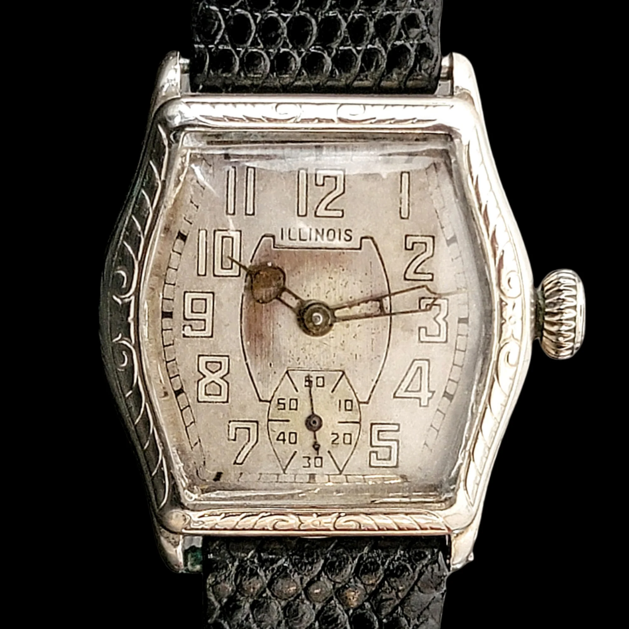 1930 ILLINOIS Watch Company "Mate" Wristwatch - Image 7