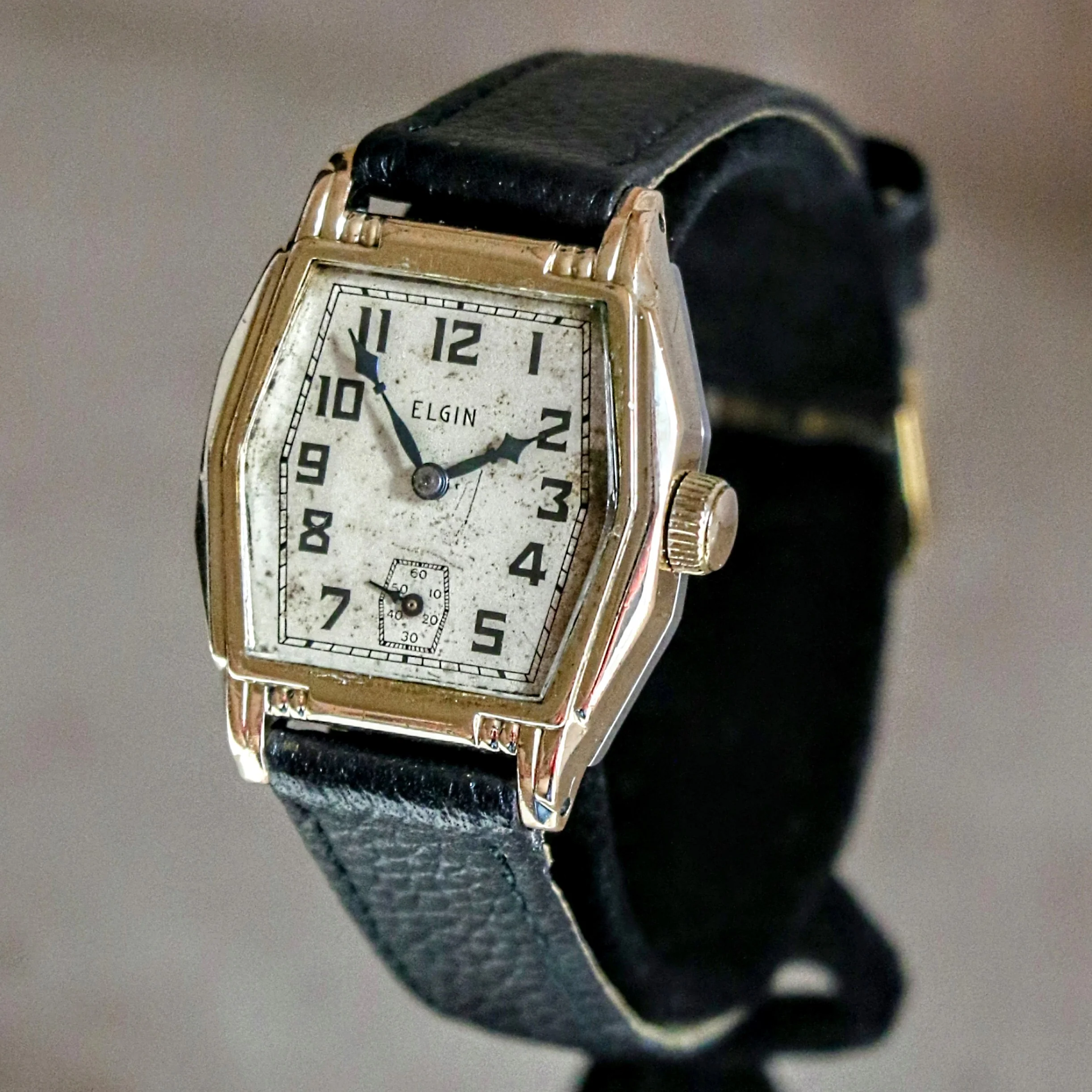 1932 ELGIN Art Deco Wristwatch Grade 487 17 Jewels Vintage U.S.A. Made Watch - Image 10