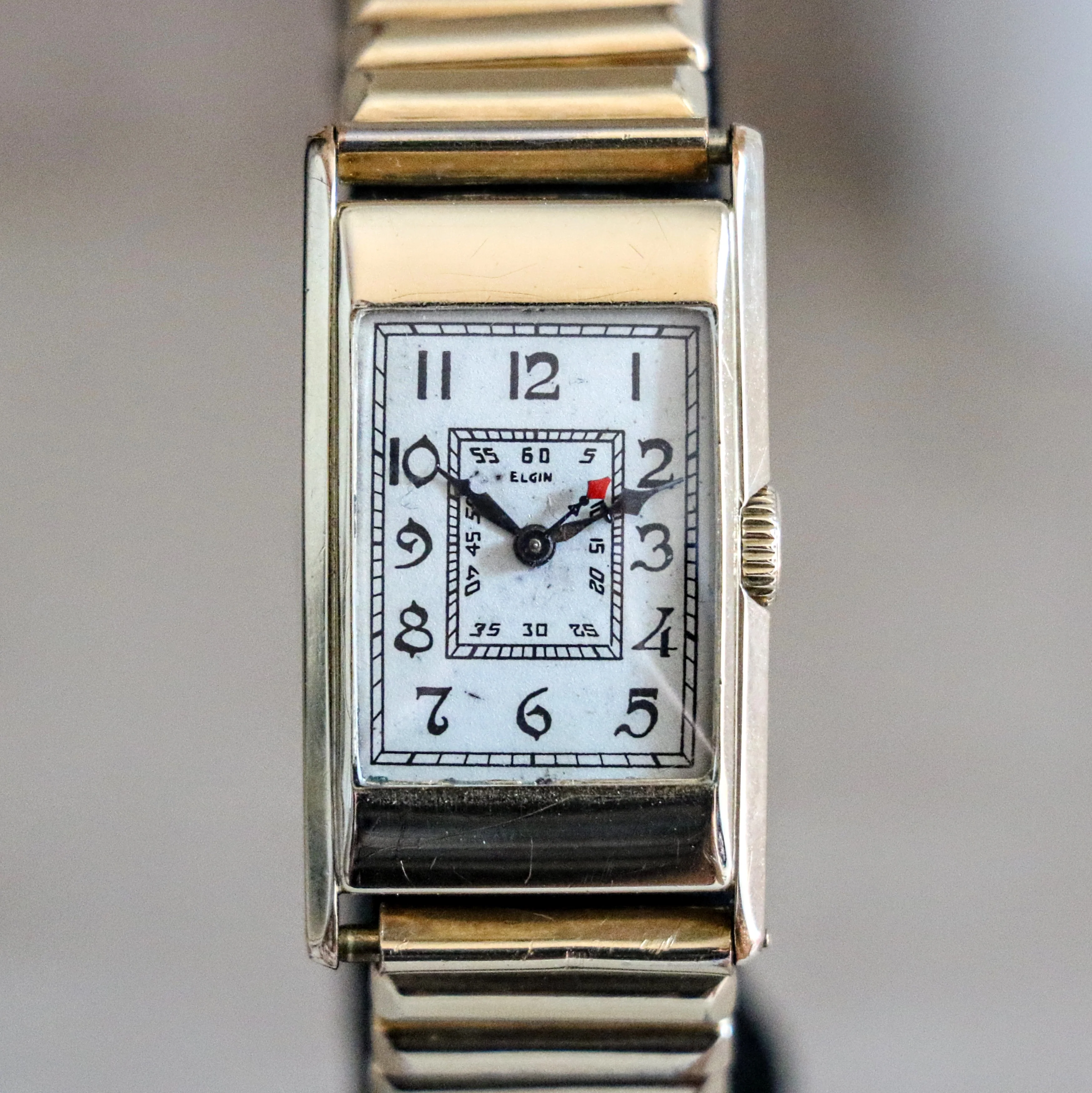 1934 ELGIN Doctor’s Watch 15 Jewels Grade 522 Vintage Wristwatch Ref. 1117 - Image 3