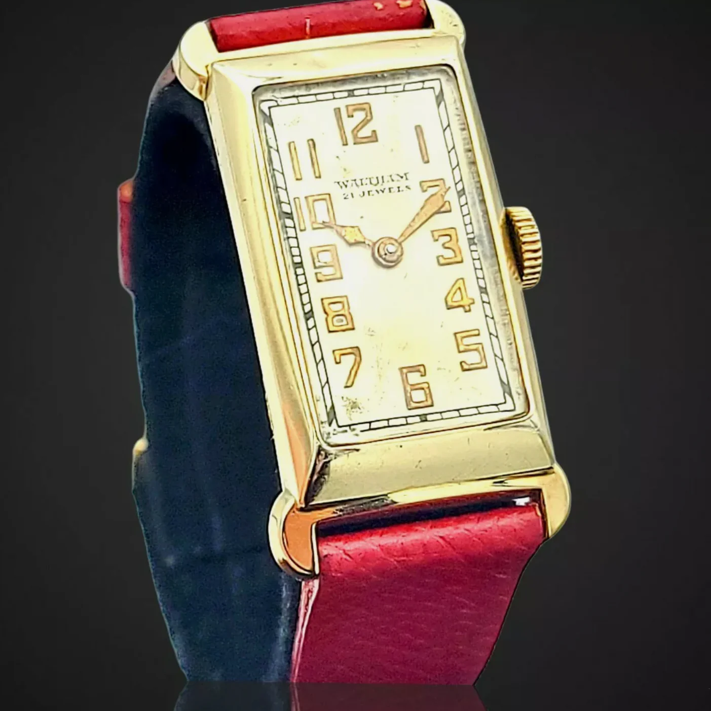 1935 WALTHAM Watch 21 Jewels Riverside Cal. Grade 741 U.S.A. 10K GF - Image 10