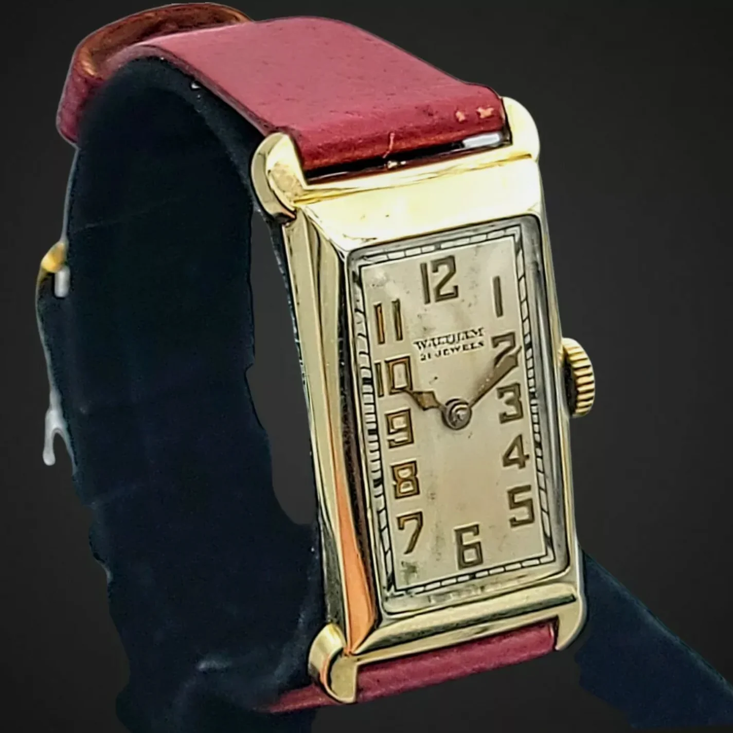 1935 WALTHAM Watch 21 Jewels Riverside Cal. Grade 741 U.S.A. 10K GF - Image 4