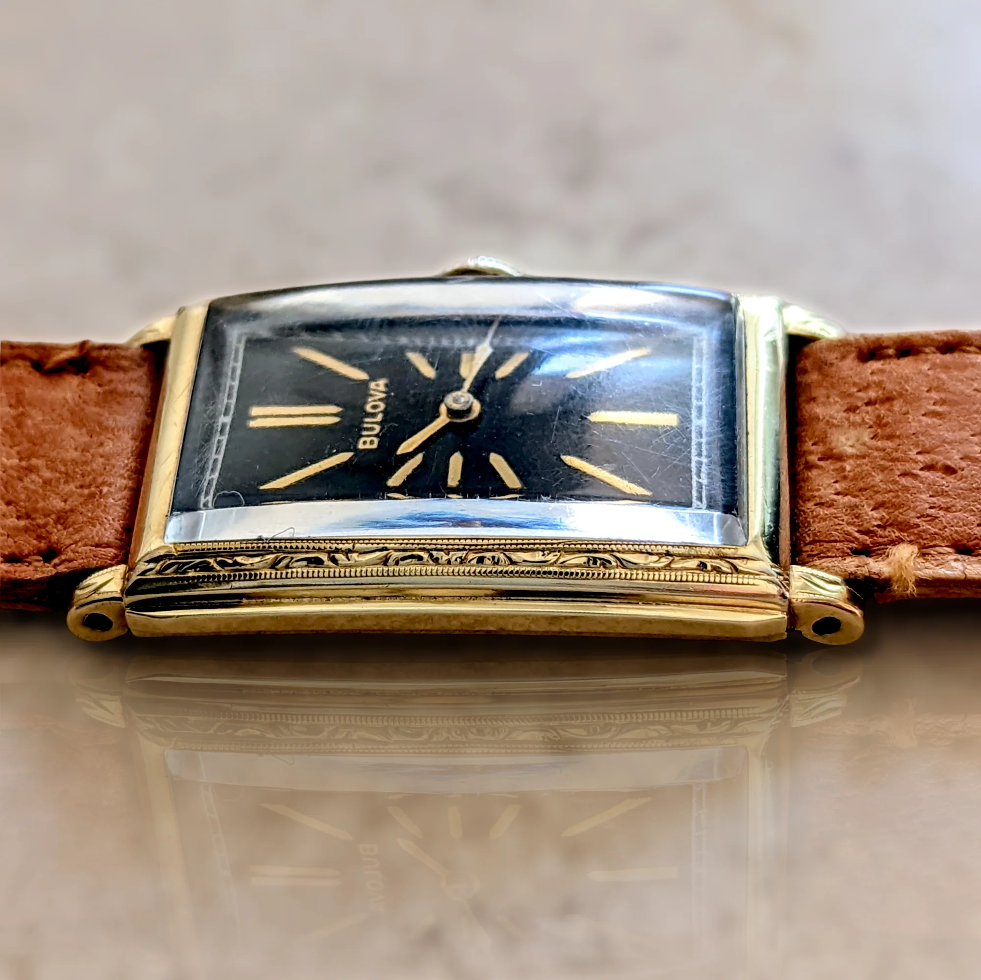 1936 BULOBA BRETON Watch 21 Jewels Cal. 8AE Swiss Made - Image 12