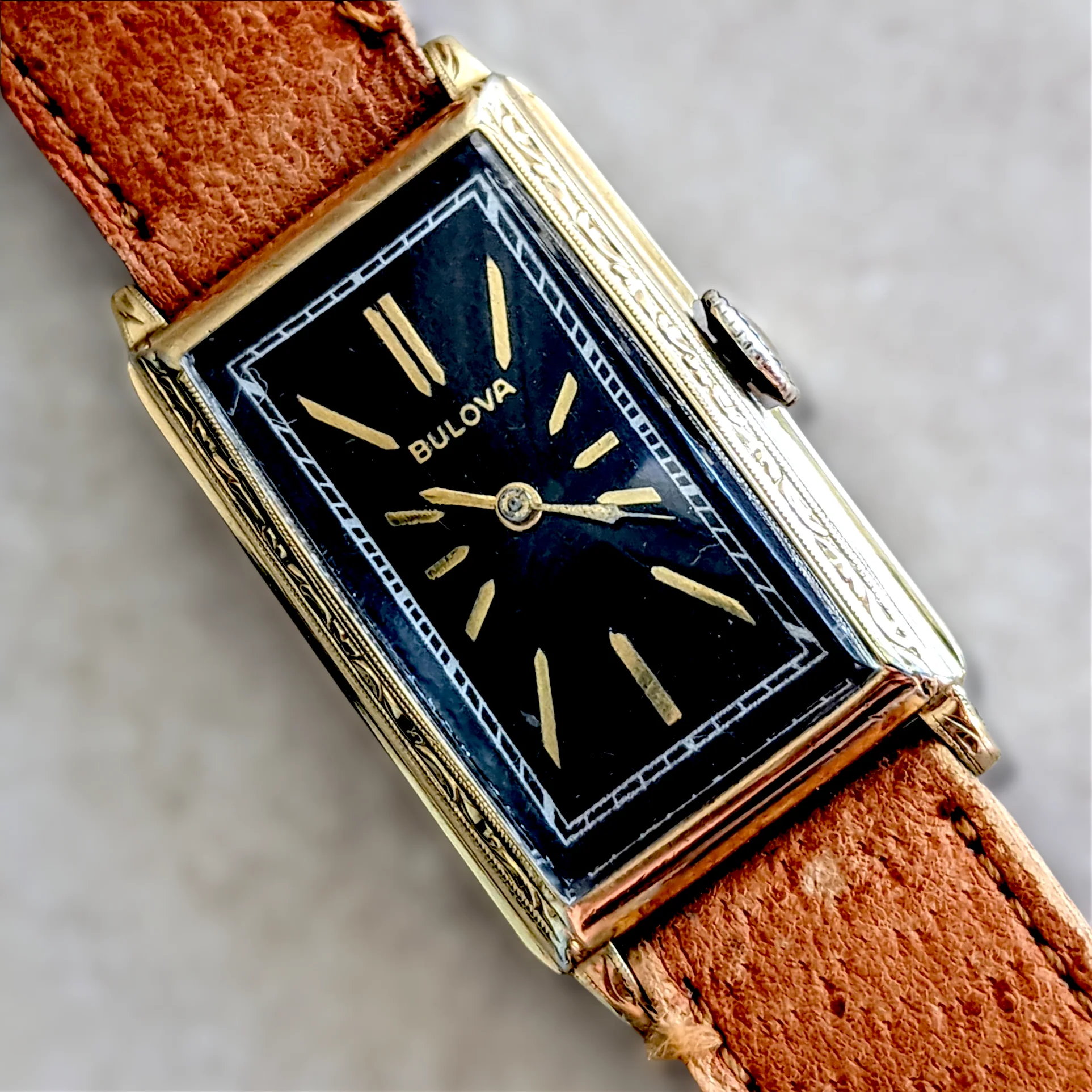 1936 BULOBA BRETON Watch 21 Jewels Cal. 8AE Swiss Made - Image 17