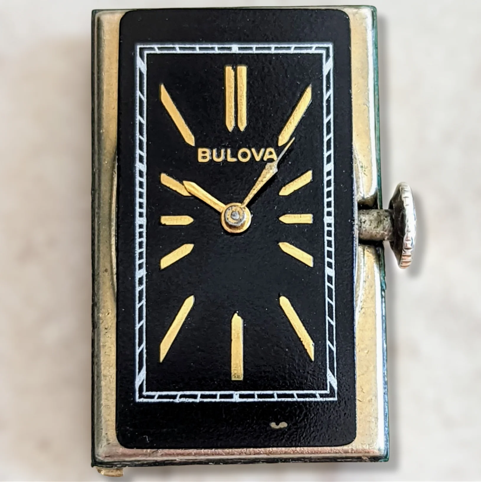 1936 BULOBA BRETON Watch 21 Jewels Cal. 8AE Swiss Made - Image 19