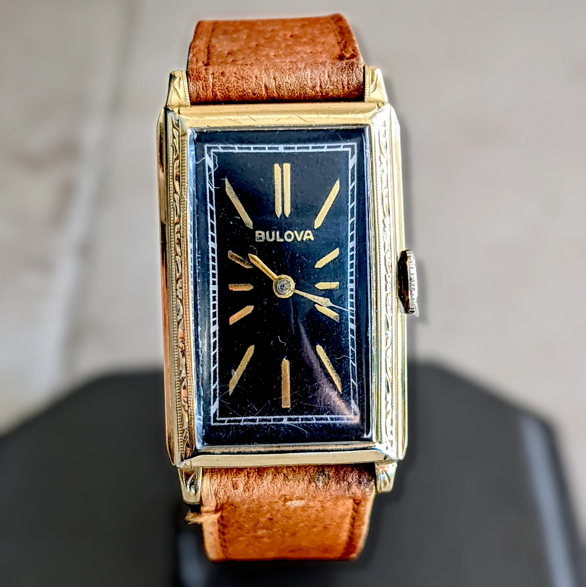 1936 BULOBA BRETON Watch 21 Jewels Cal. 8AE Swiss Made - Image 3