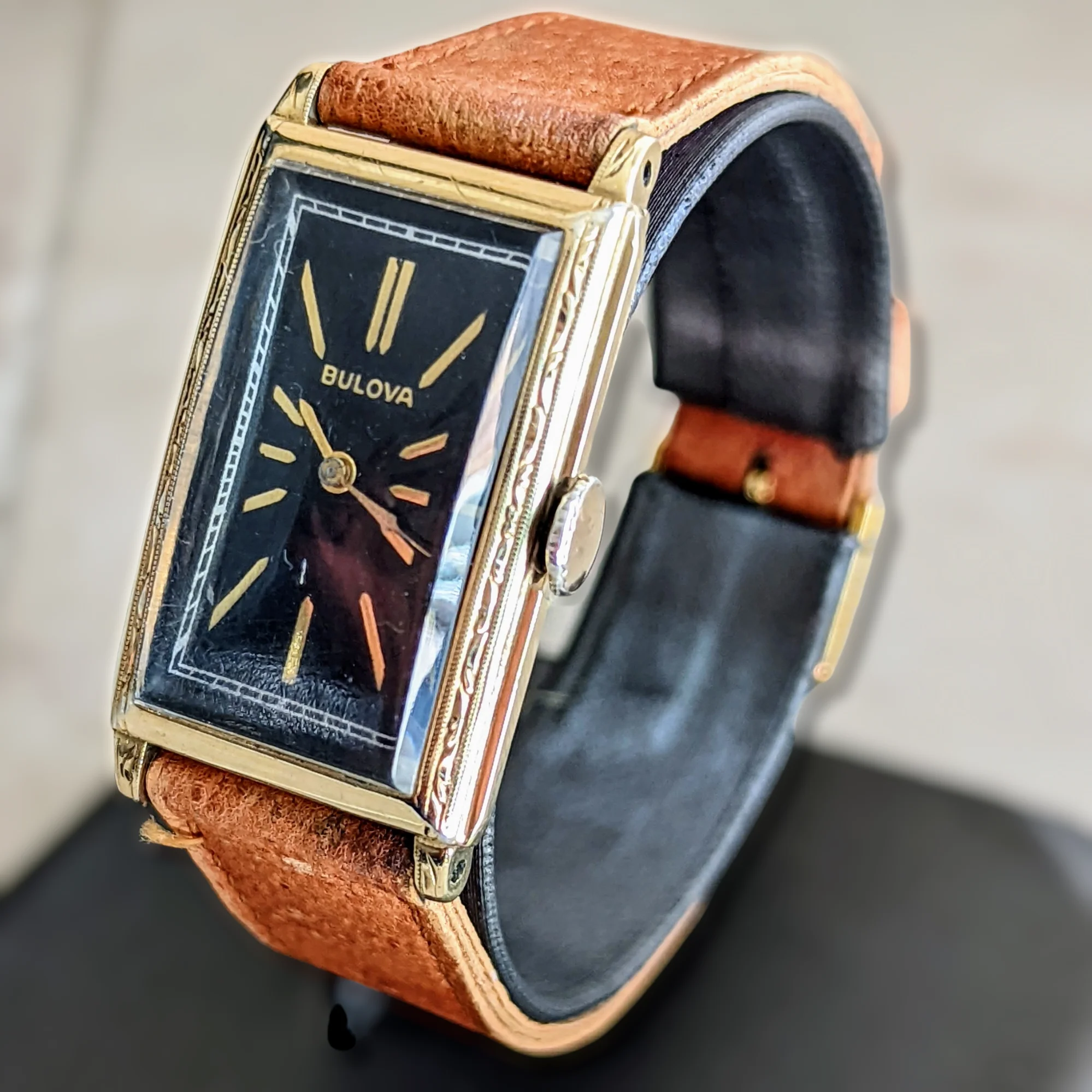 1936 BULOBA BRETON Watch 21 Jewels Cal. 8AE Swiss Made - Image 4