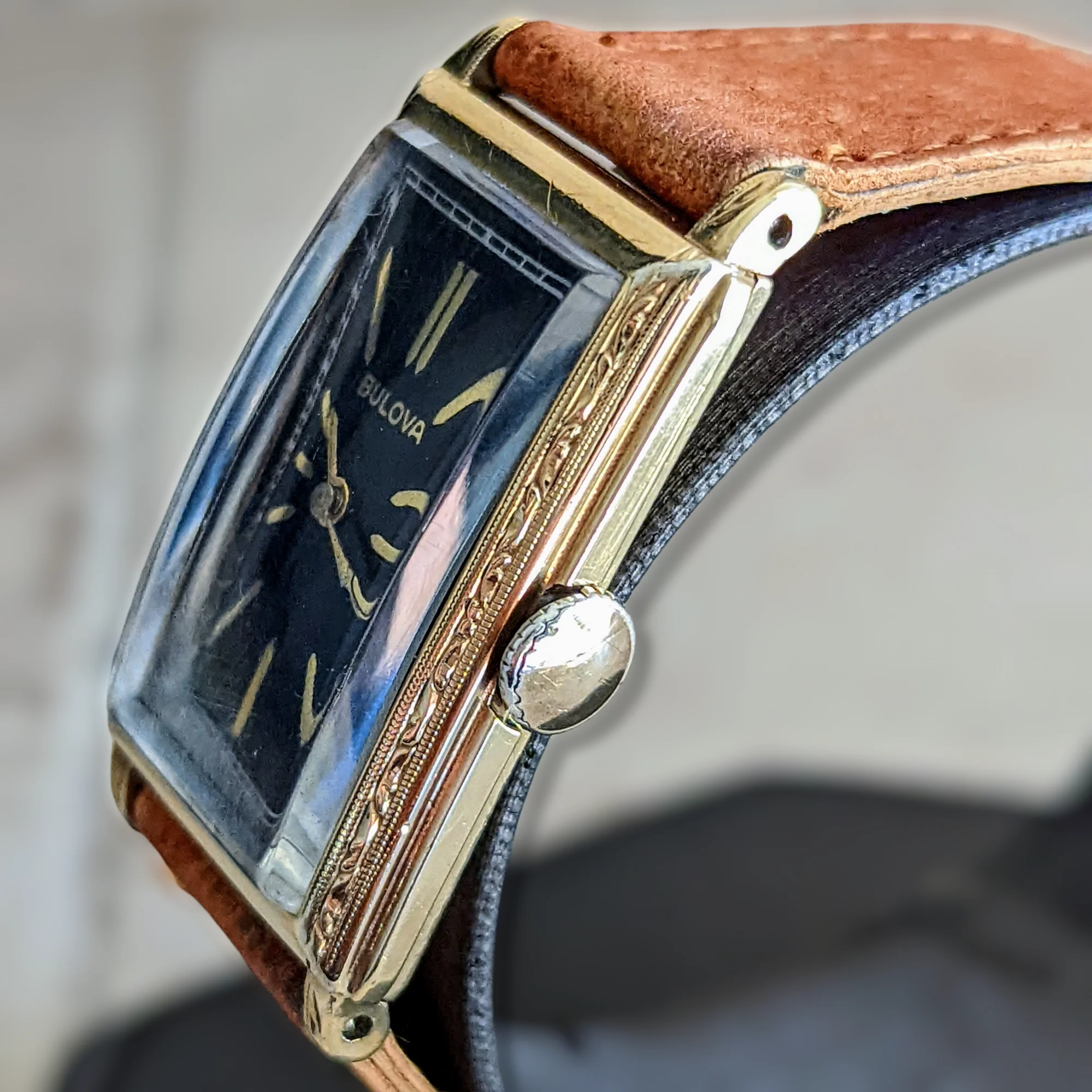 1936 BULOBA BRETON Watch 21 Jewels Cal. 8AE Swiss Made - Image 5