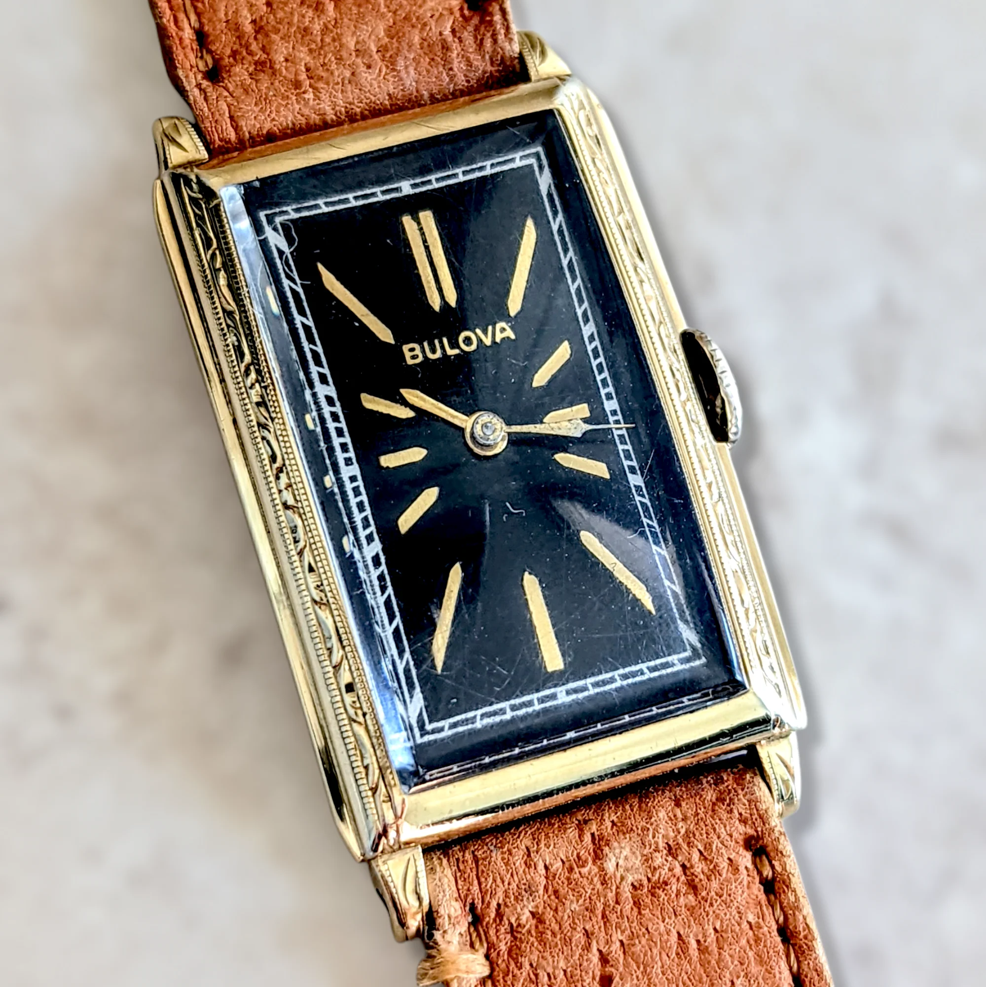 1936 BULOBA BRETON Watch 21 Jewels Cal. 8AE Swiss Made - Image 7