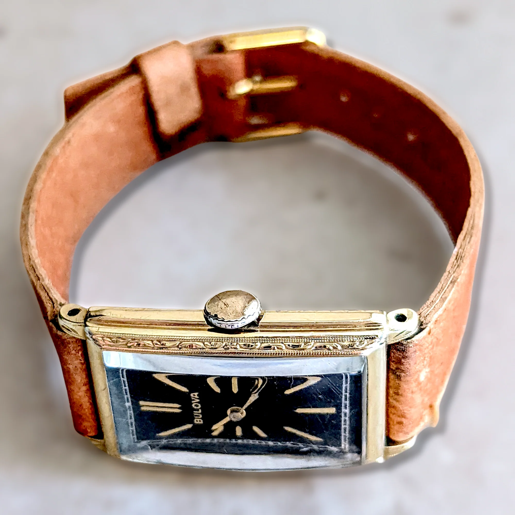 1936 BULOBA BRETON Watch 21 Jewels Cal. 8AE Swiss Made - Image 9