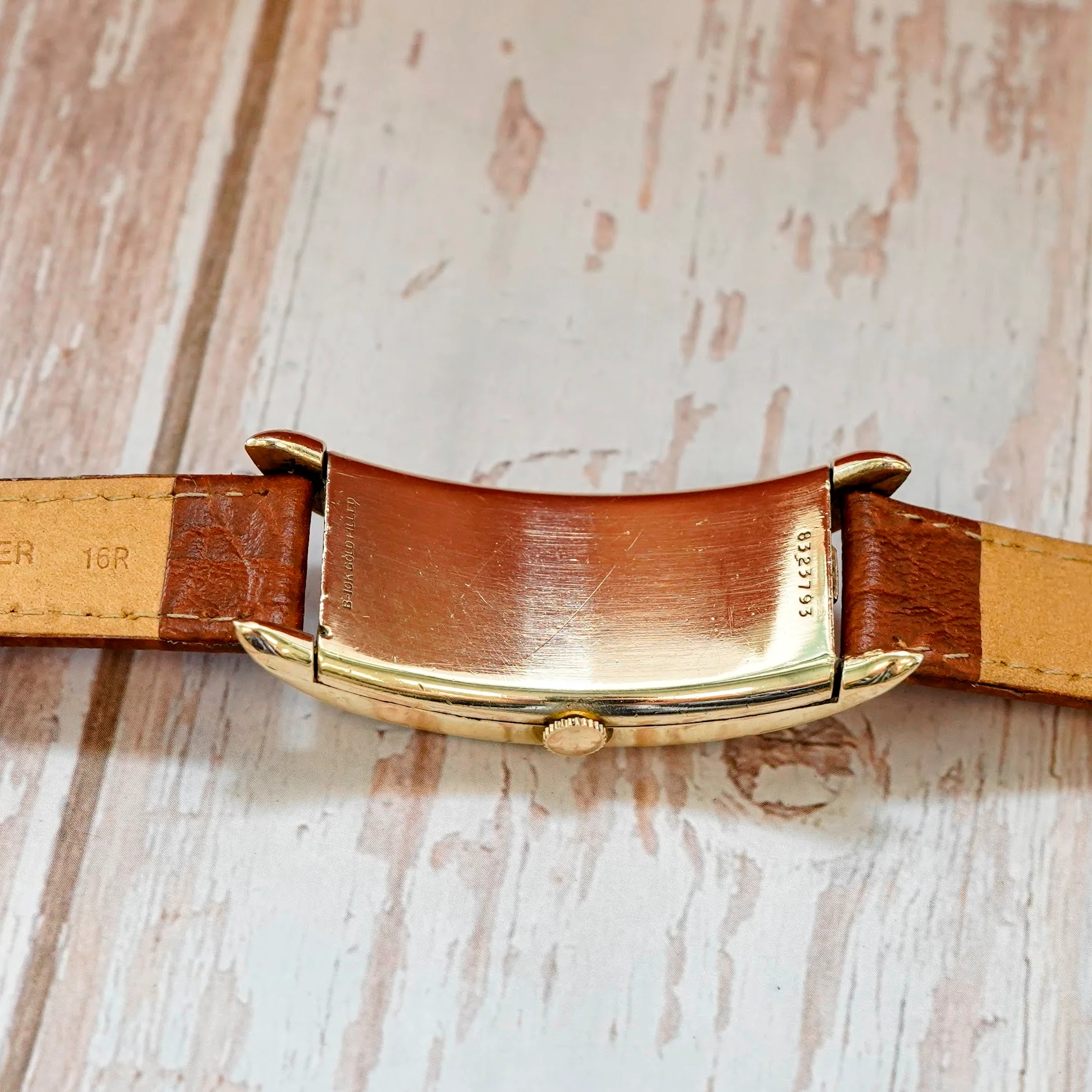 1938 Bulova Wilson Curvex Tank Watch Cal. 7AP 21 Jewels 52mm Lug to Lug U.S.A. - Image 12