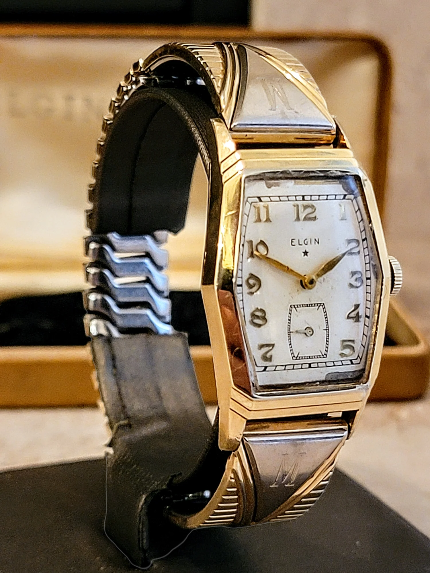 1939 ELGIN Cavalier Watch Ref. 2837 17 Jewels Cal. 524 U.S.A. Made - Image 8