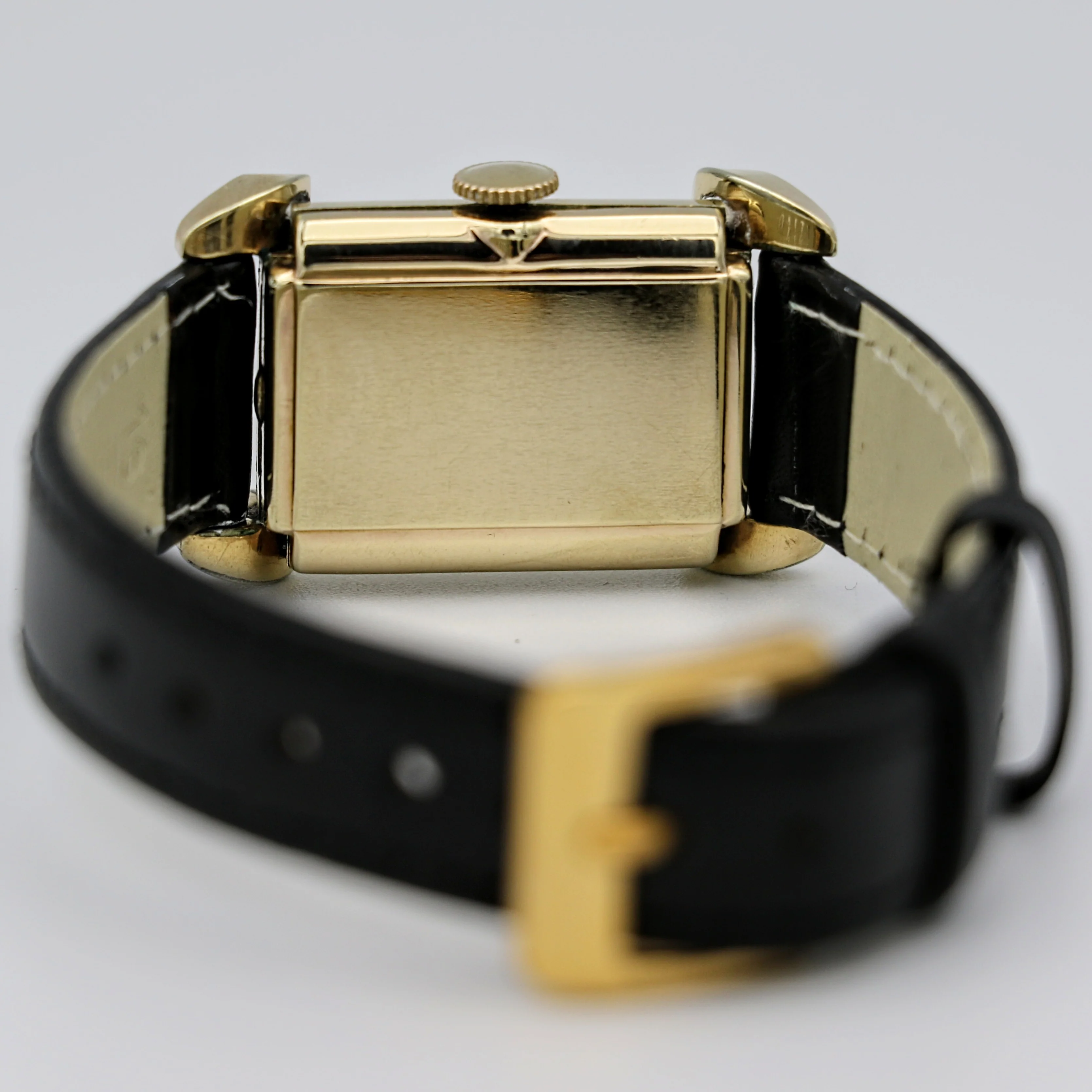 1940 GRUEN Watch Fancy Lugs - Diamond Dial Vintage Manual Wristwatch - In BOX! - Image 8