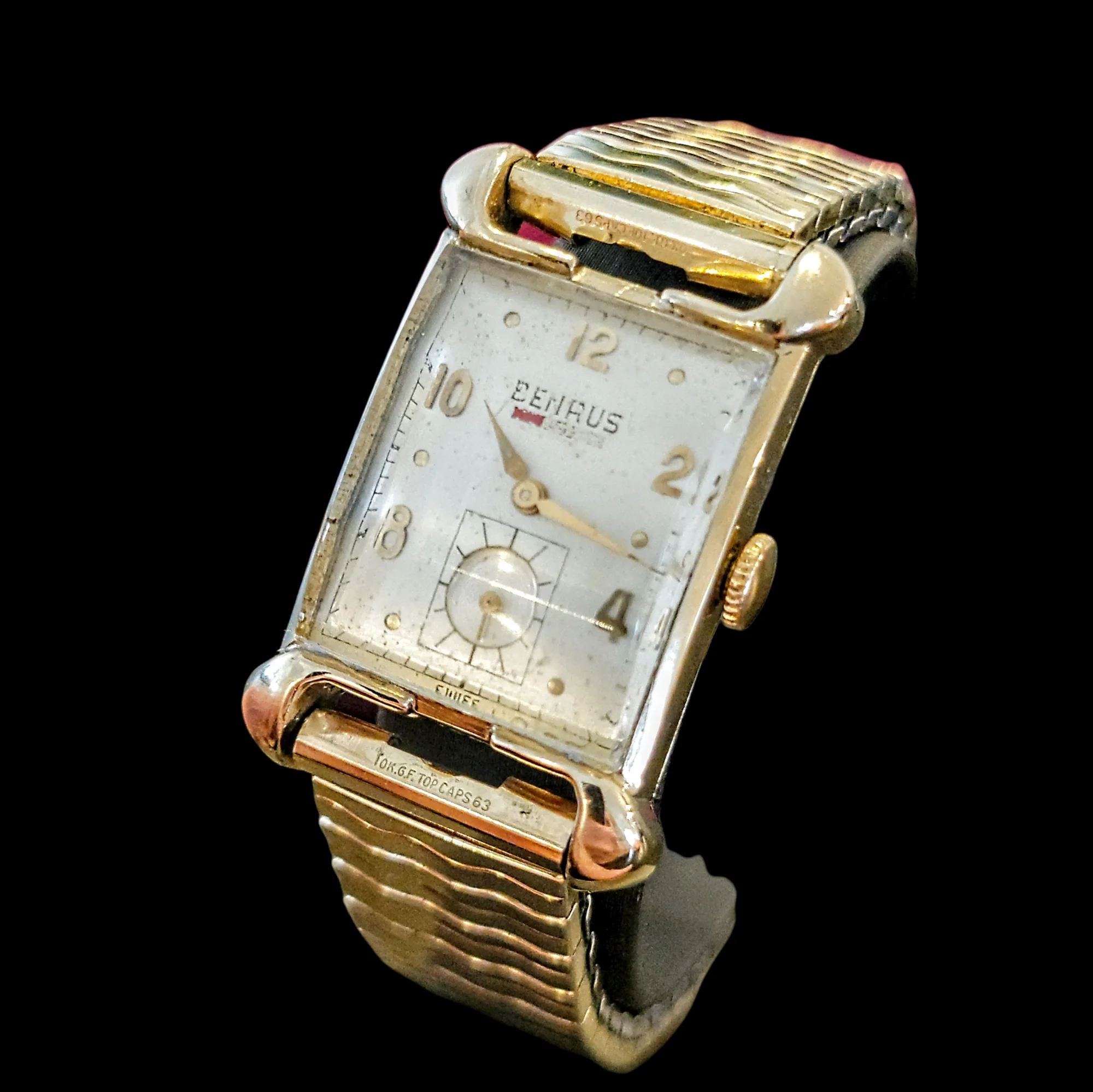 1940's BENRUS Wristwatch Model BO 1 Cal. ETA 1220 - Image 3