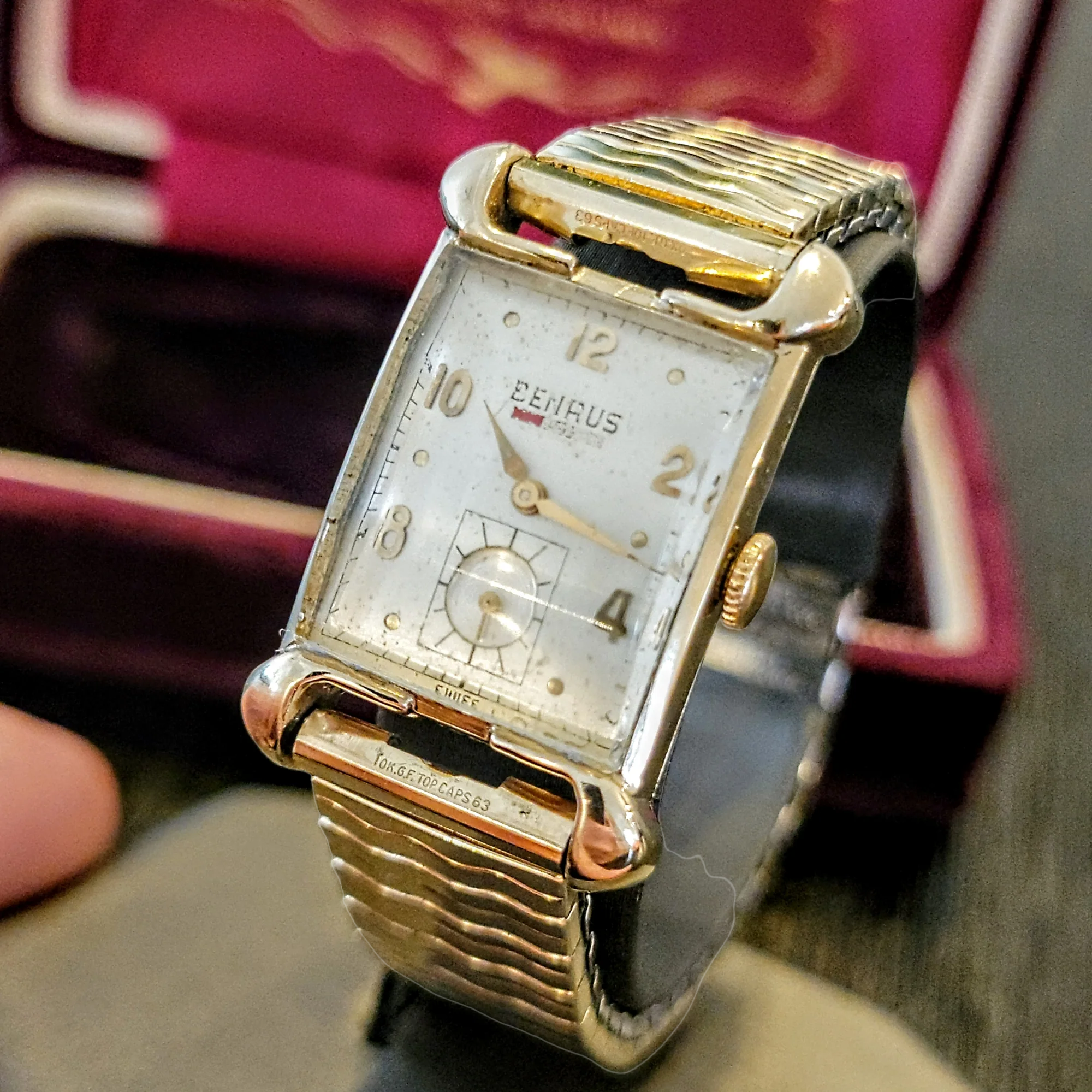 1940's BENRUS Wristwatch Model BO 1 Cal. ETA 1220 - Image 8