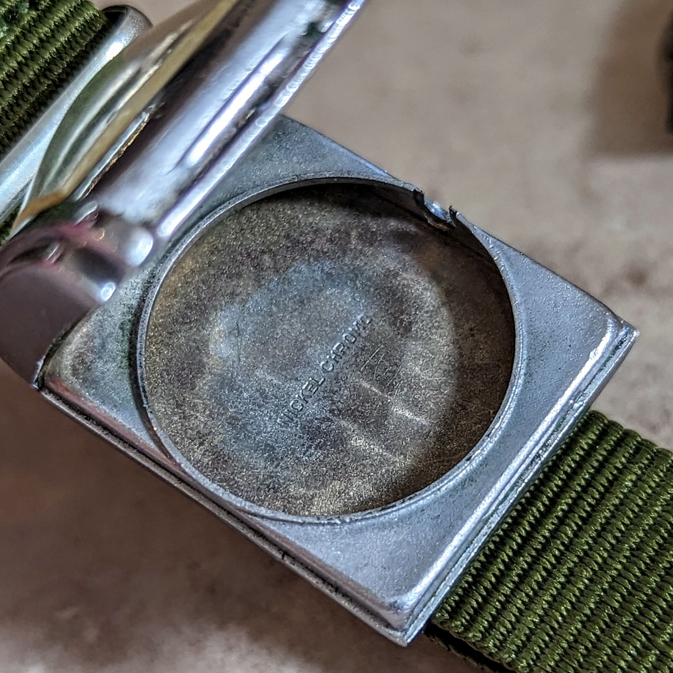 1940s DELFIN Tank Wristwatch 15 Rubies Swiss Made Vintage Watch - Image 14