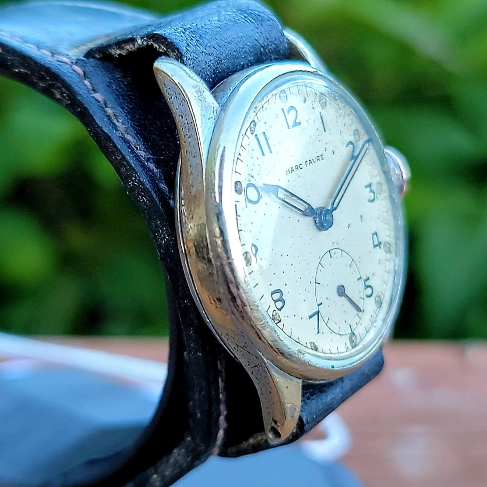 1940s Marc Favre Military Style Watch - Image 10