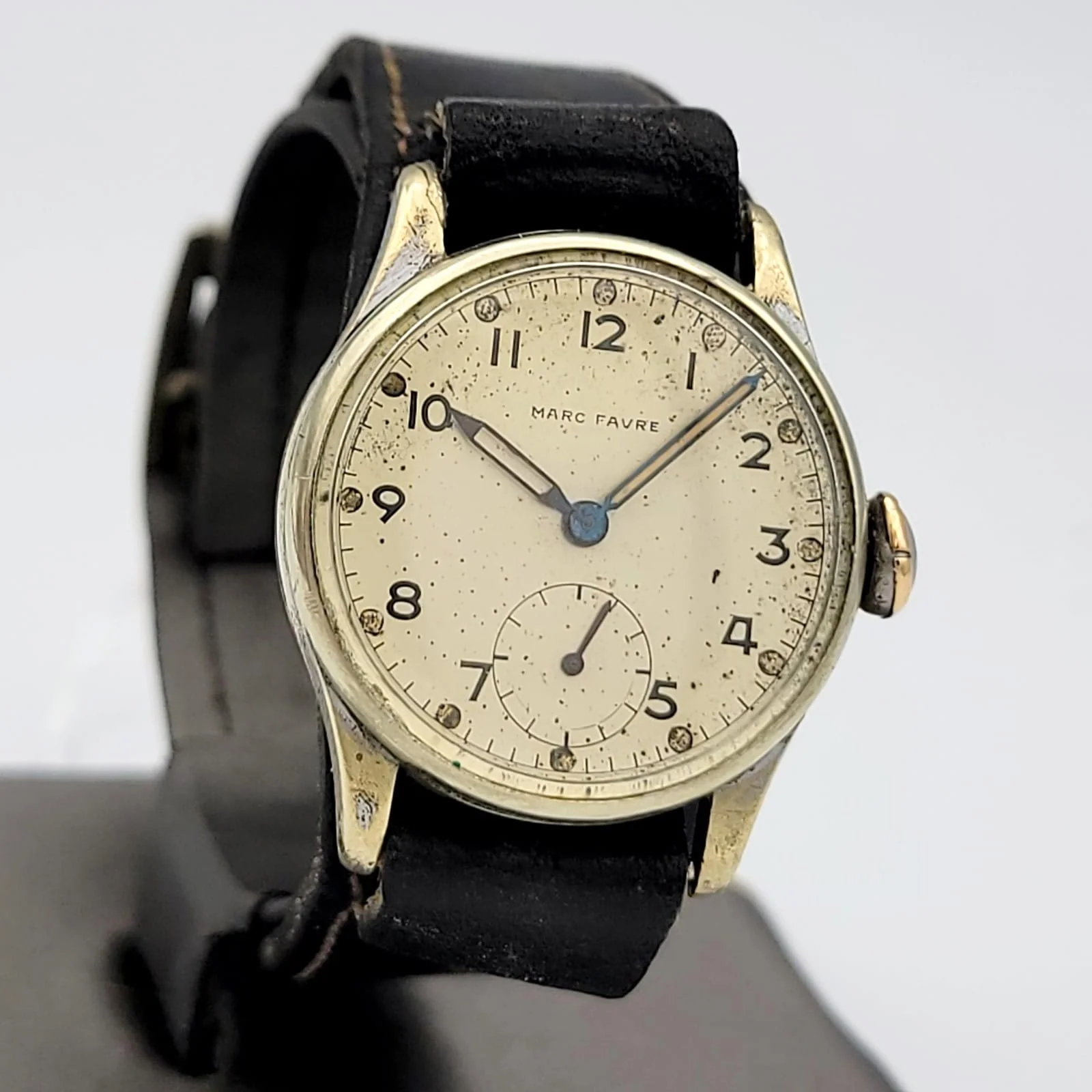 1940s Marc Favre Military Style Watch - Image 3
