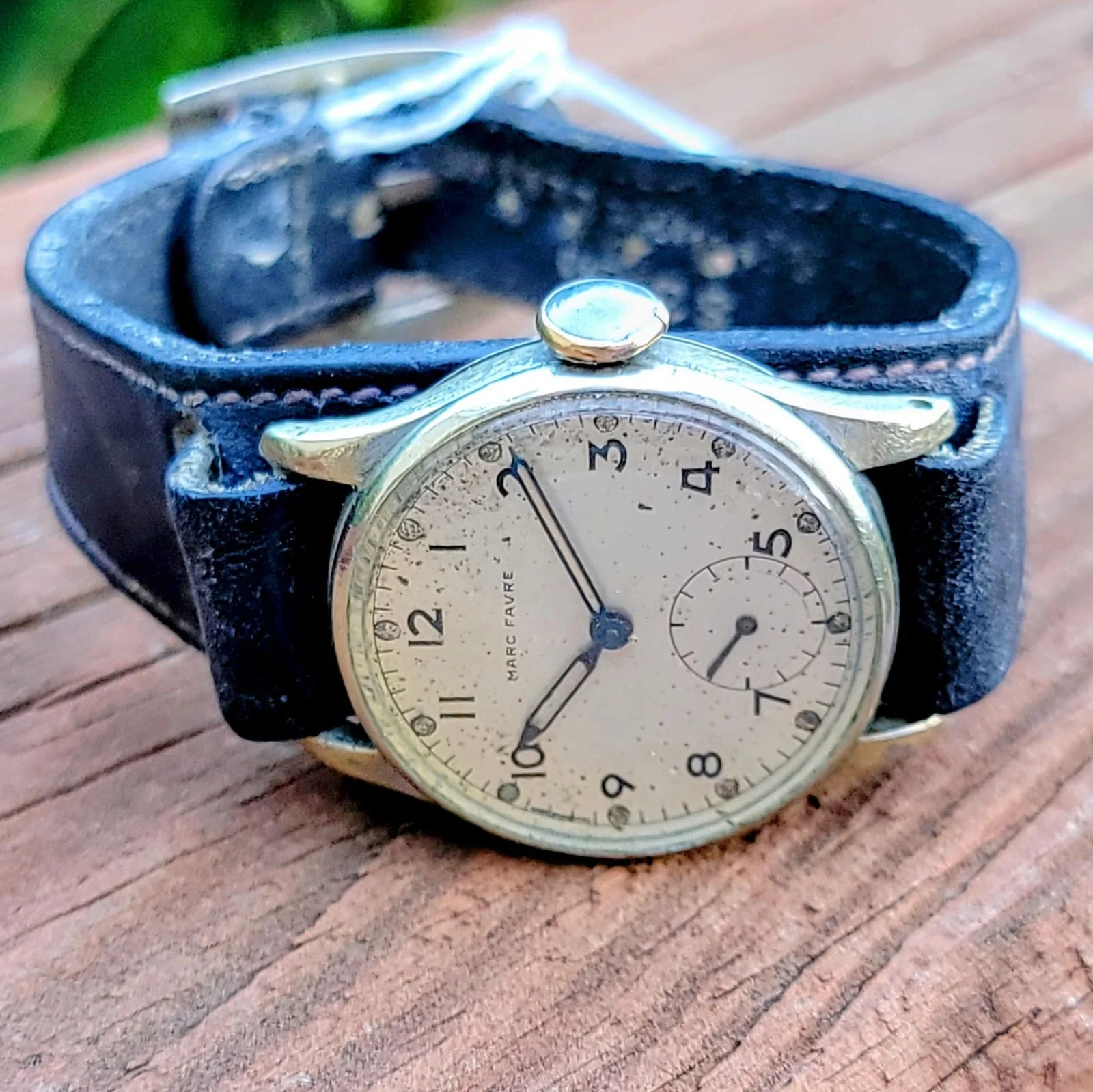 1940s Marc Favre Military Style Watch - Image 7