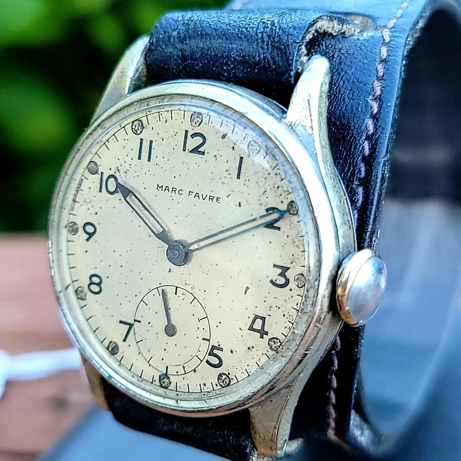 1940s Marc Favre Military Style Watch - Image 8
