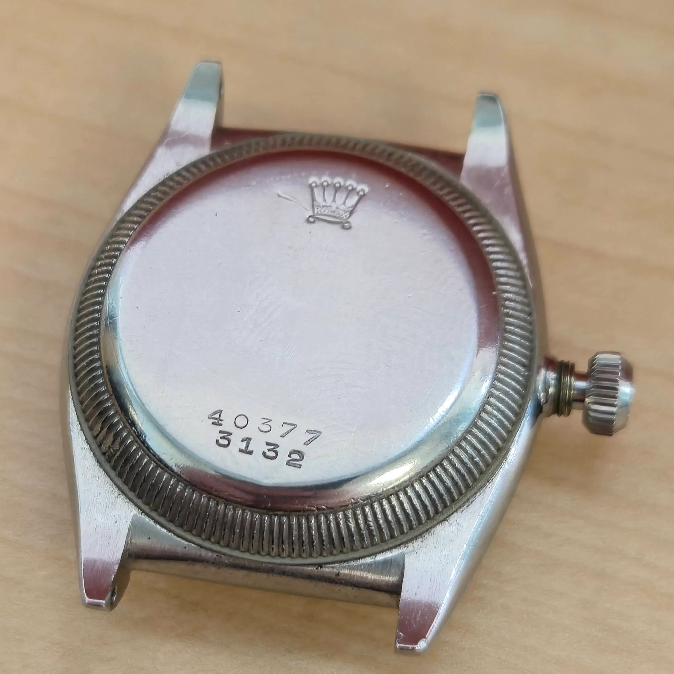 1936 Rolex Bubble Back Oyster Perpetual Chronometer Watch Diamond Dial Wristwatch - Image 15