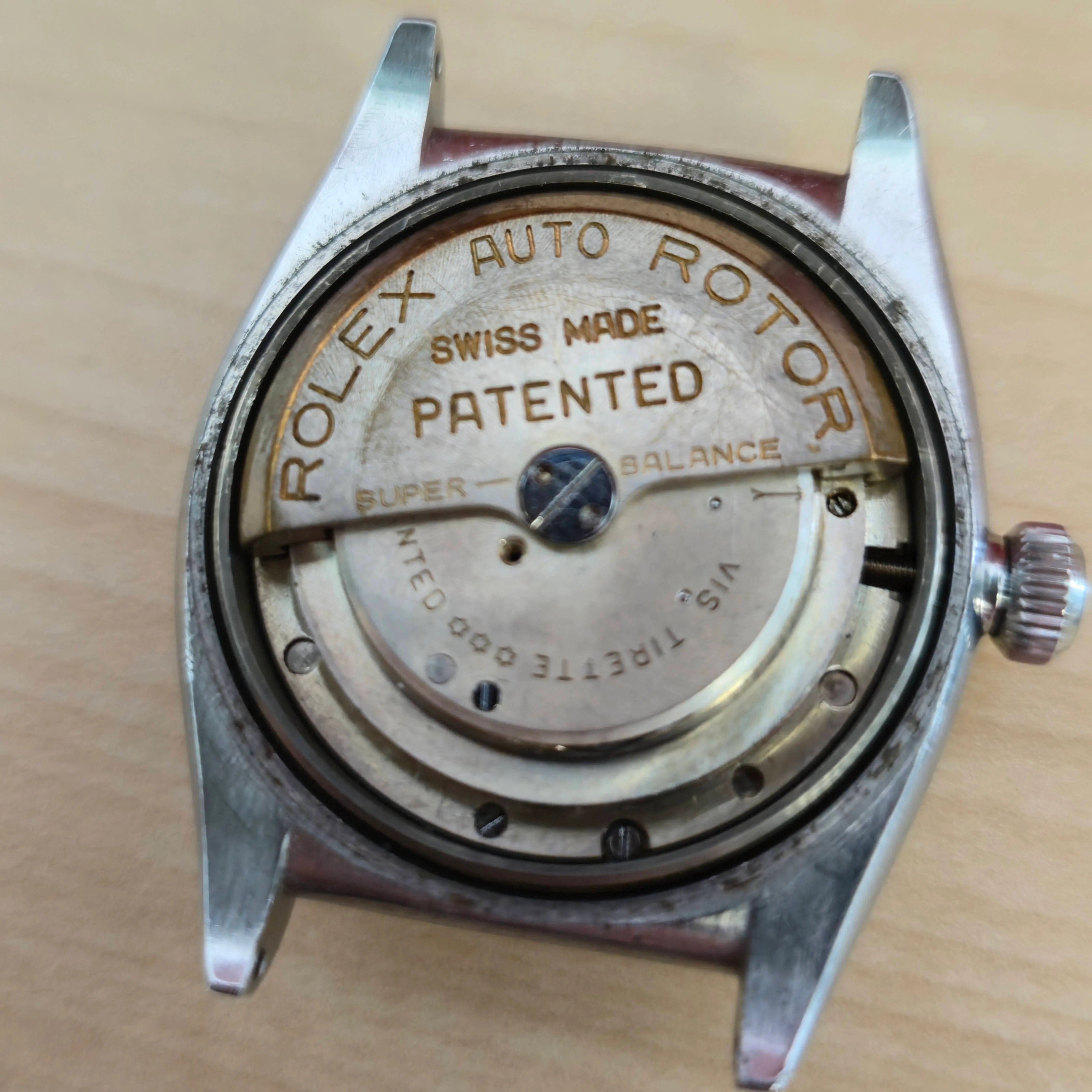 1936 Rolex Bubble Back Oyster Perpetual Chronometer Watch Diamond Dial Wristwatch - Image 16
