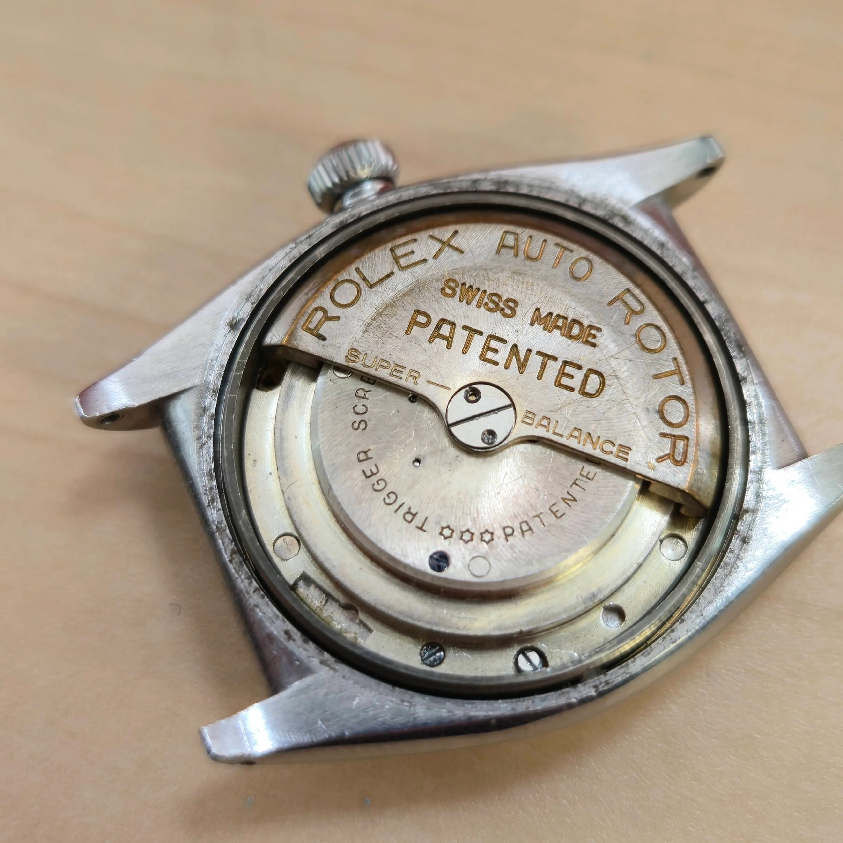 1936 Rolex Bubble Back Oyster Perpetual Chronometer Watch Diamond Dial Wristwatch - Image 17